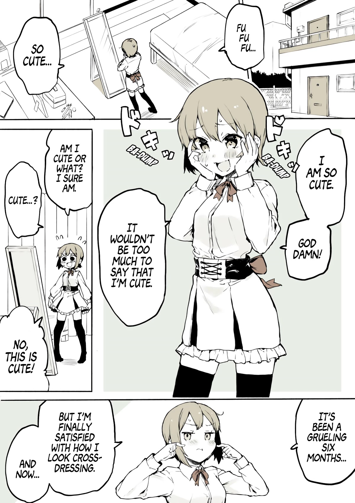 A Boy That Can't Stop Crossdressing - Chapter 1