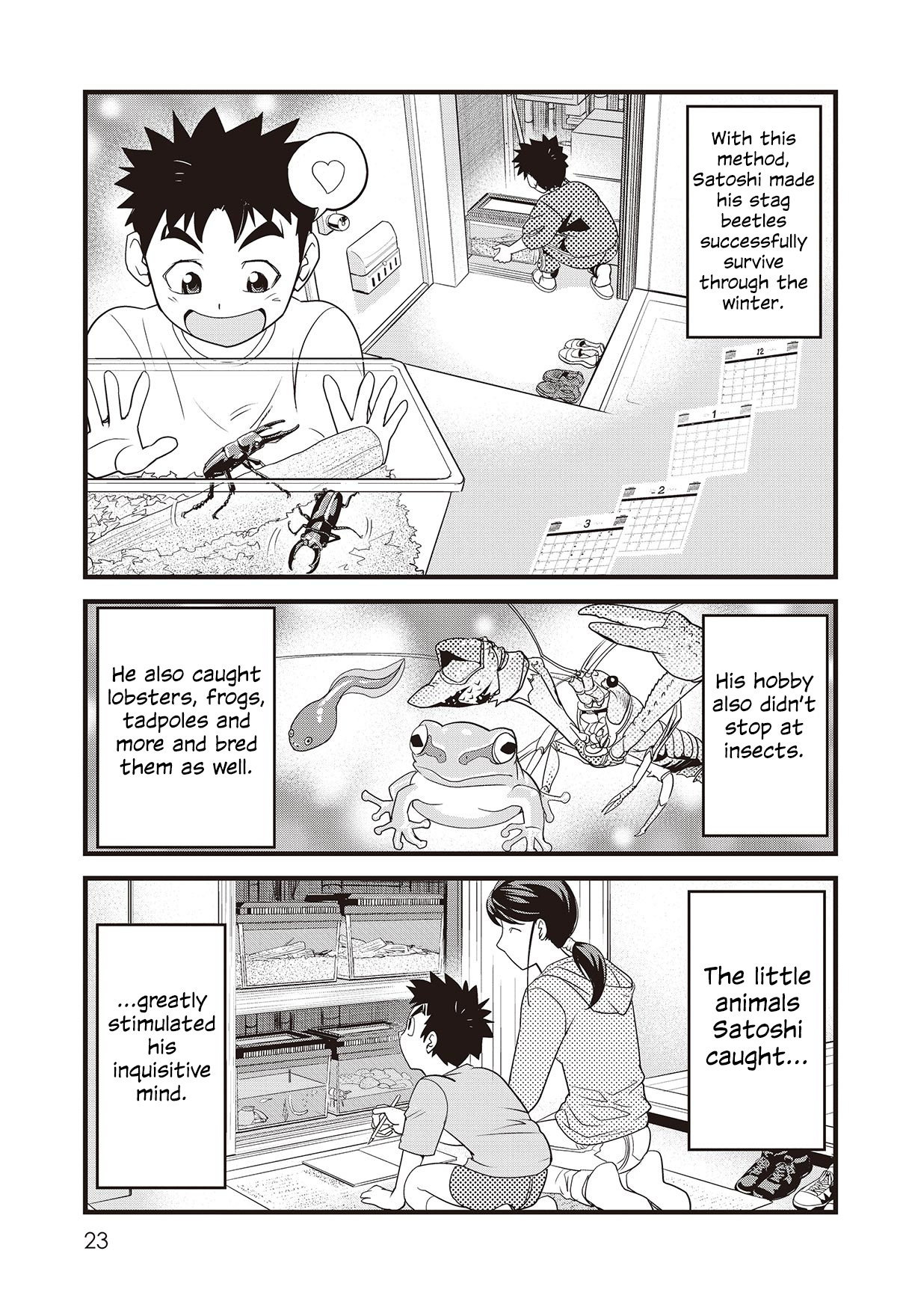 Satoshi Tajiri, The Man Who Made Pokémon - Vol.1 Chapter 1: Insects And Invaders