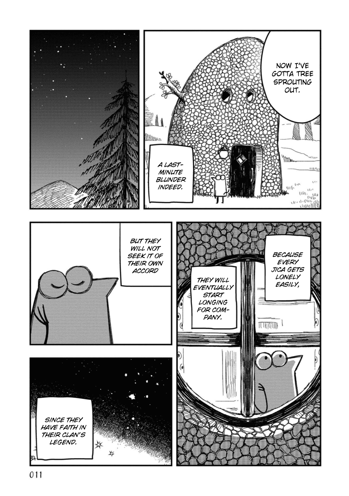 Rojika To Rakkasei - Vol.3 Chapter 18: The Jica Tribe