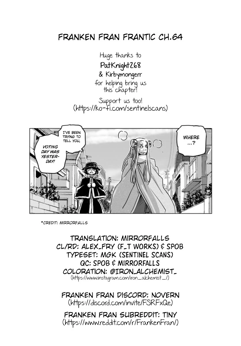 Franken Fran Frantic - Chapter 64: Tower Of Temptation