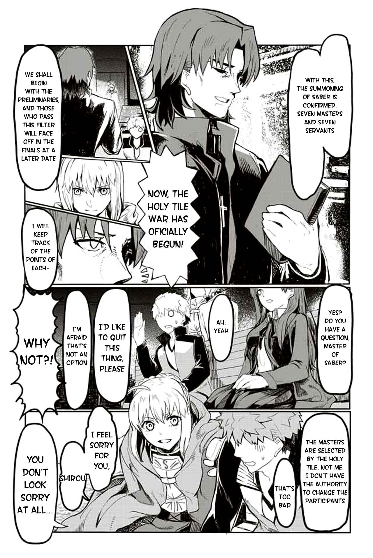 Fate/Mahjong Night - Seihai Sensou - Chapter 25