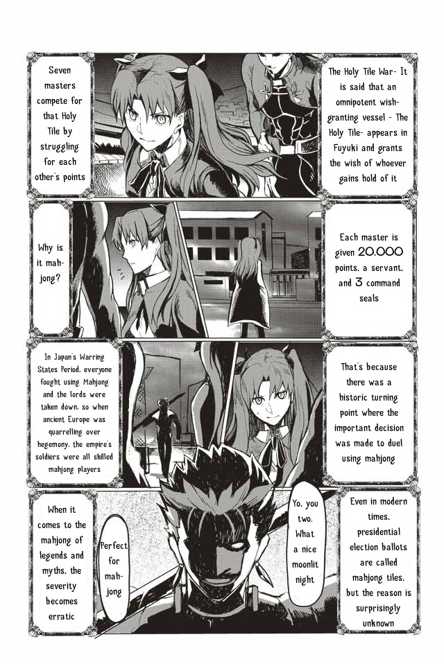 Fate/Mahjong Night - Seihai Sensou - Chapter 8