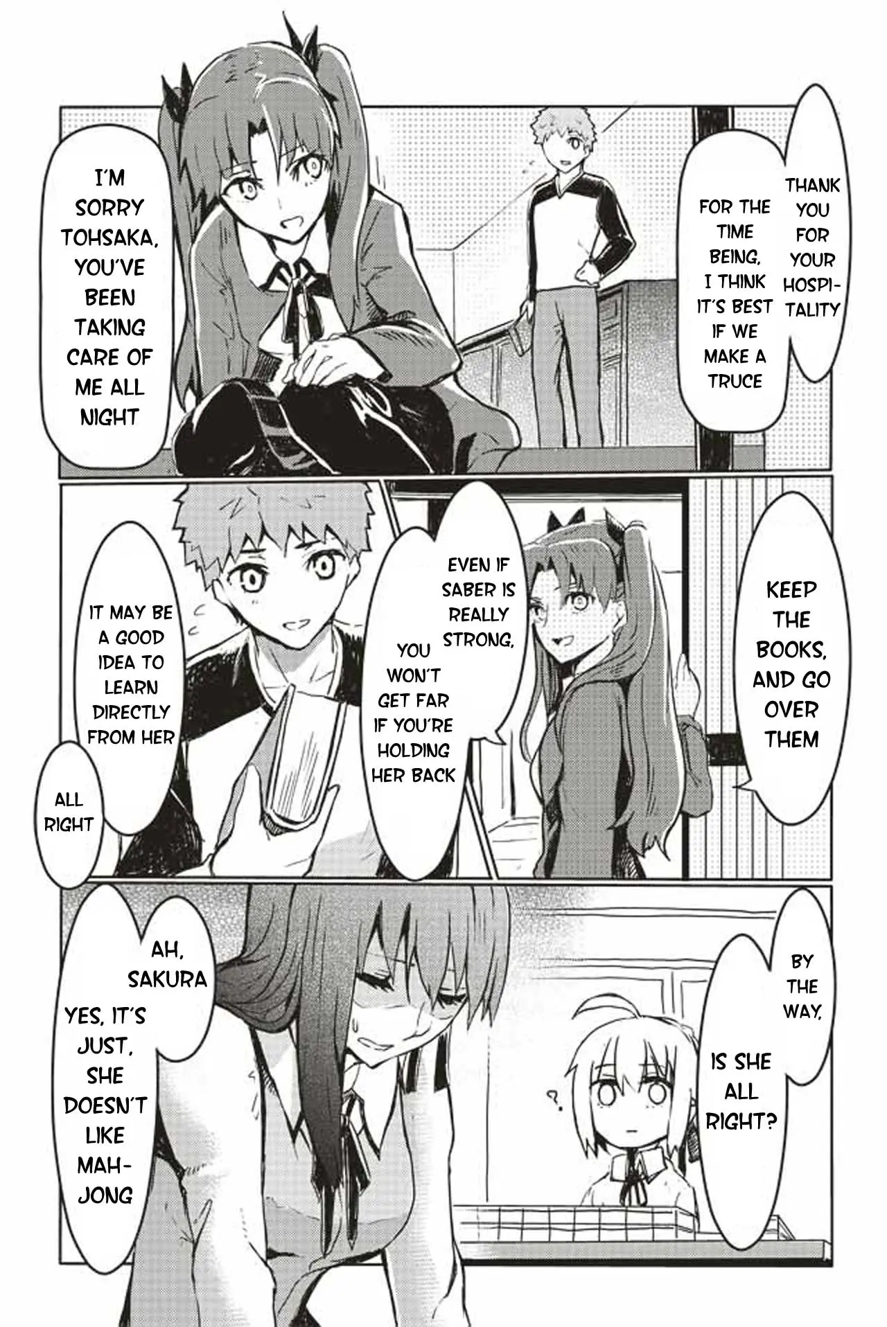 Fate/Mahjong Night - Seihai Sensou - Chapter 53