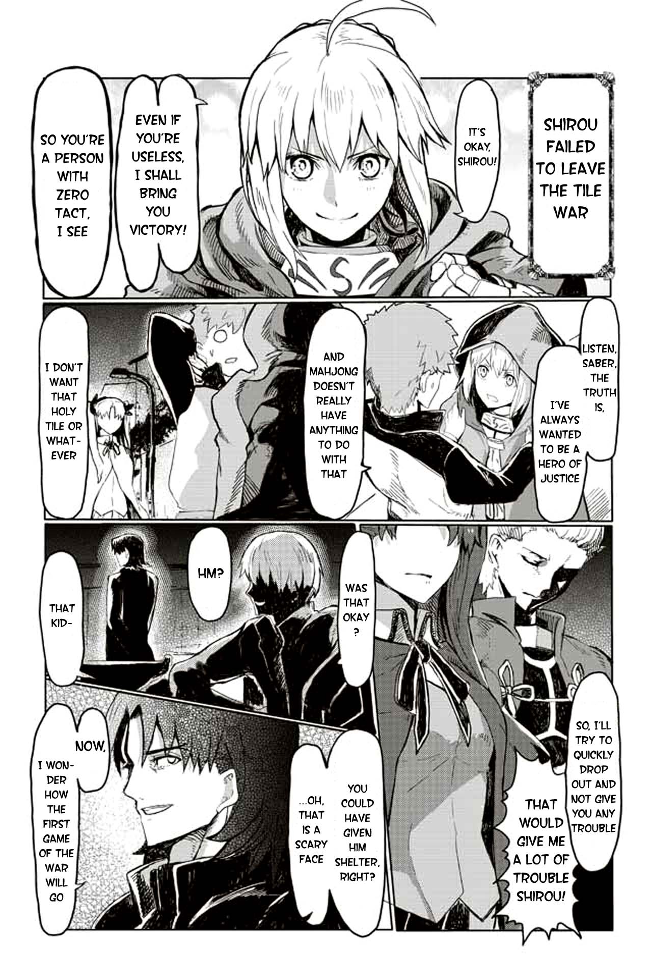 Fate/Mahjong Night - Seihai Sensou - Chapter 26