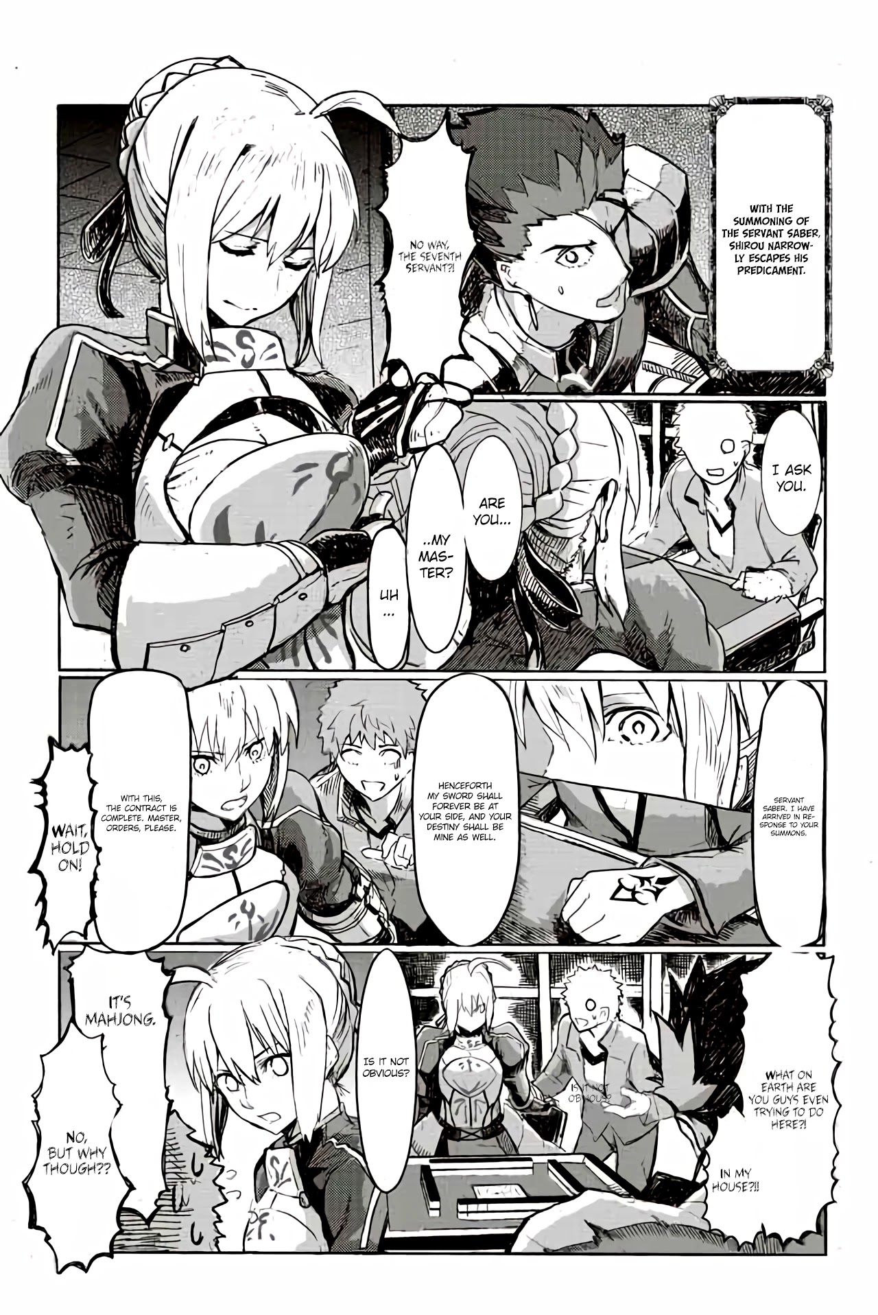 Fate/Mahjong Night - Seihai Sensou - Chapter 17: Turn 17