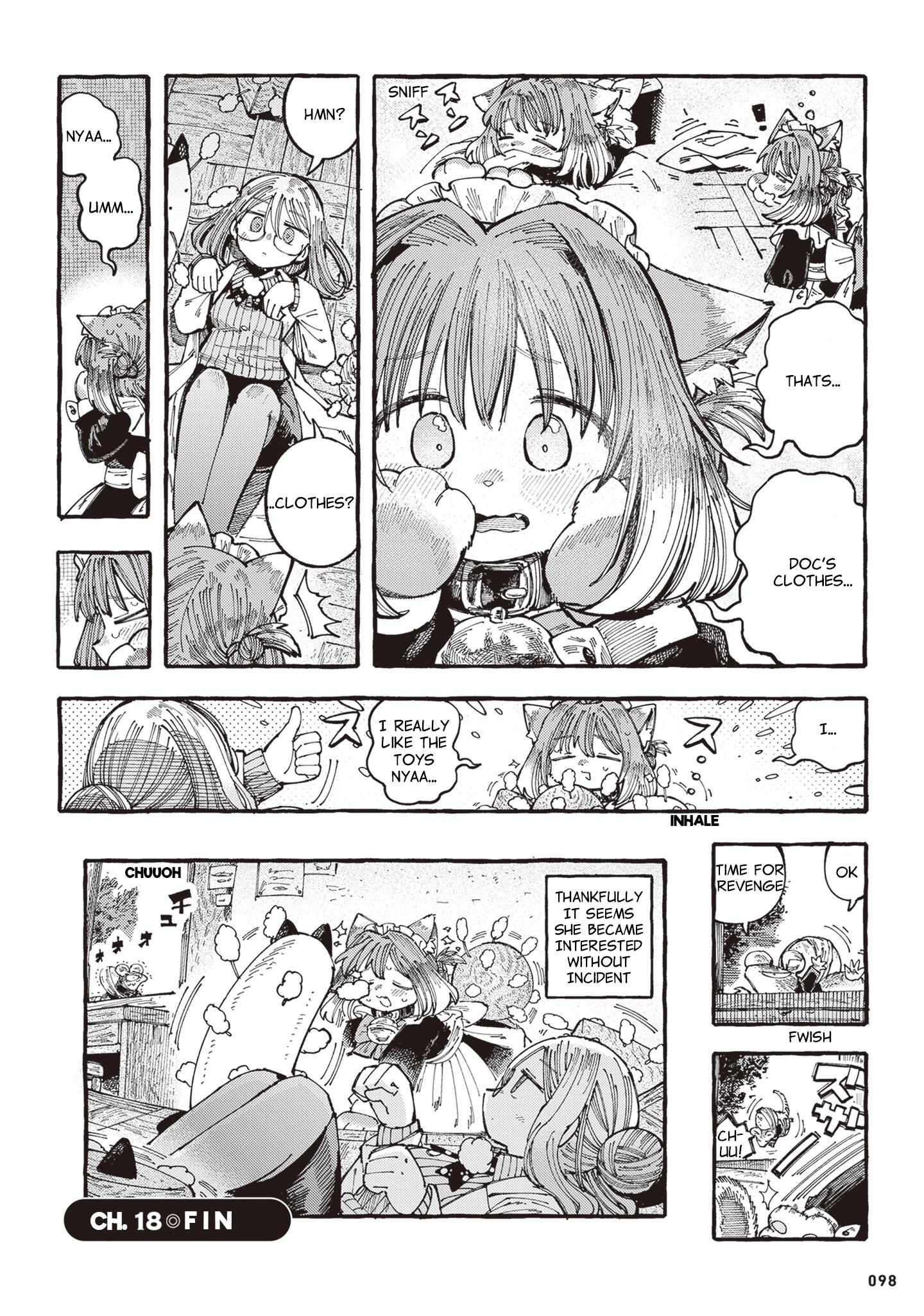 Nyako To Hakase - Vol.2 Chapter 18: Hunting Instincts Nyaa