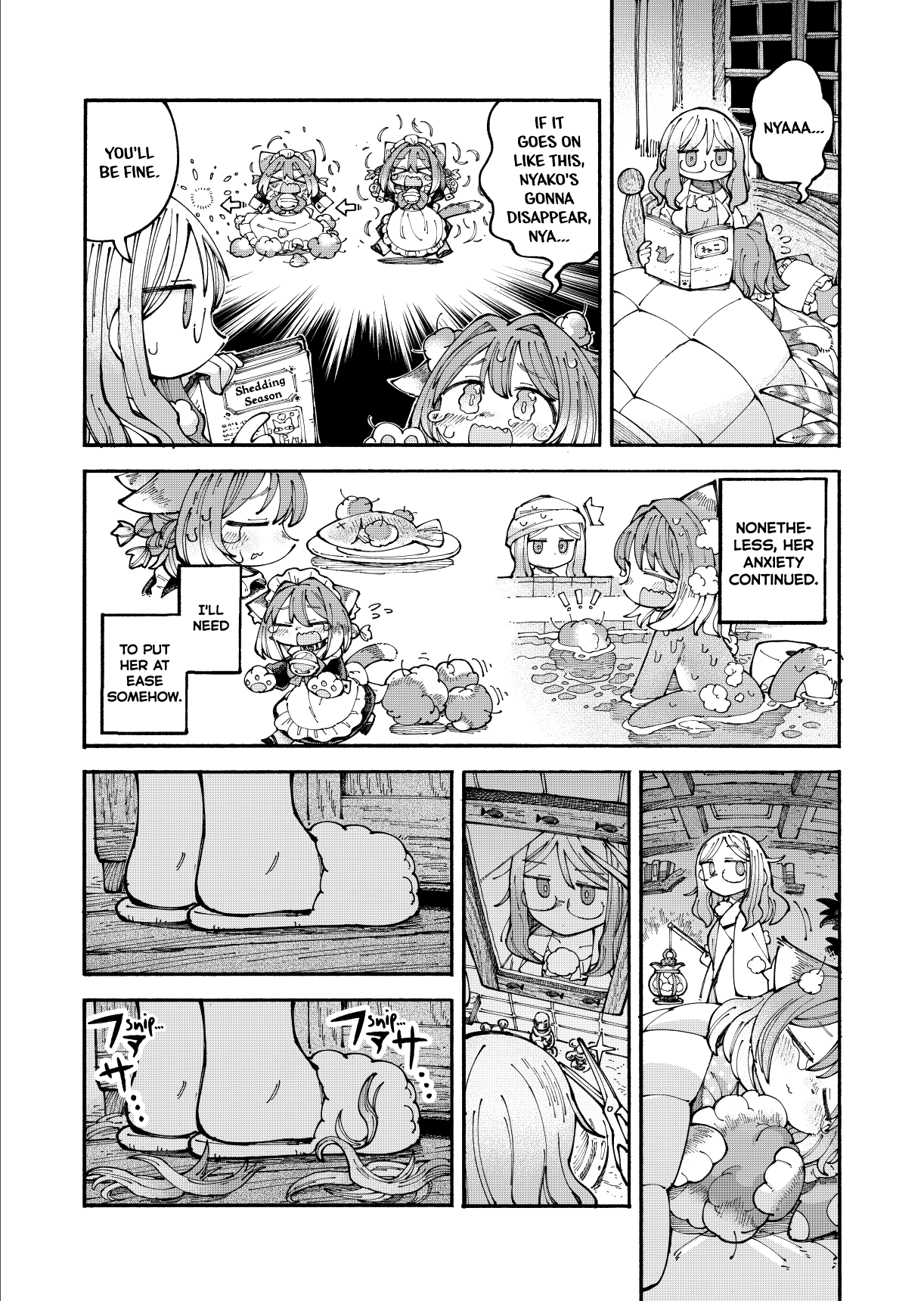 Nyako To Hakase - Chapter 7: Cat-Ears And Hairballs