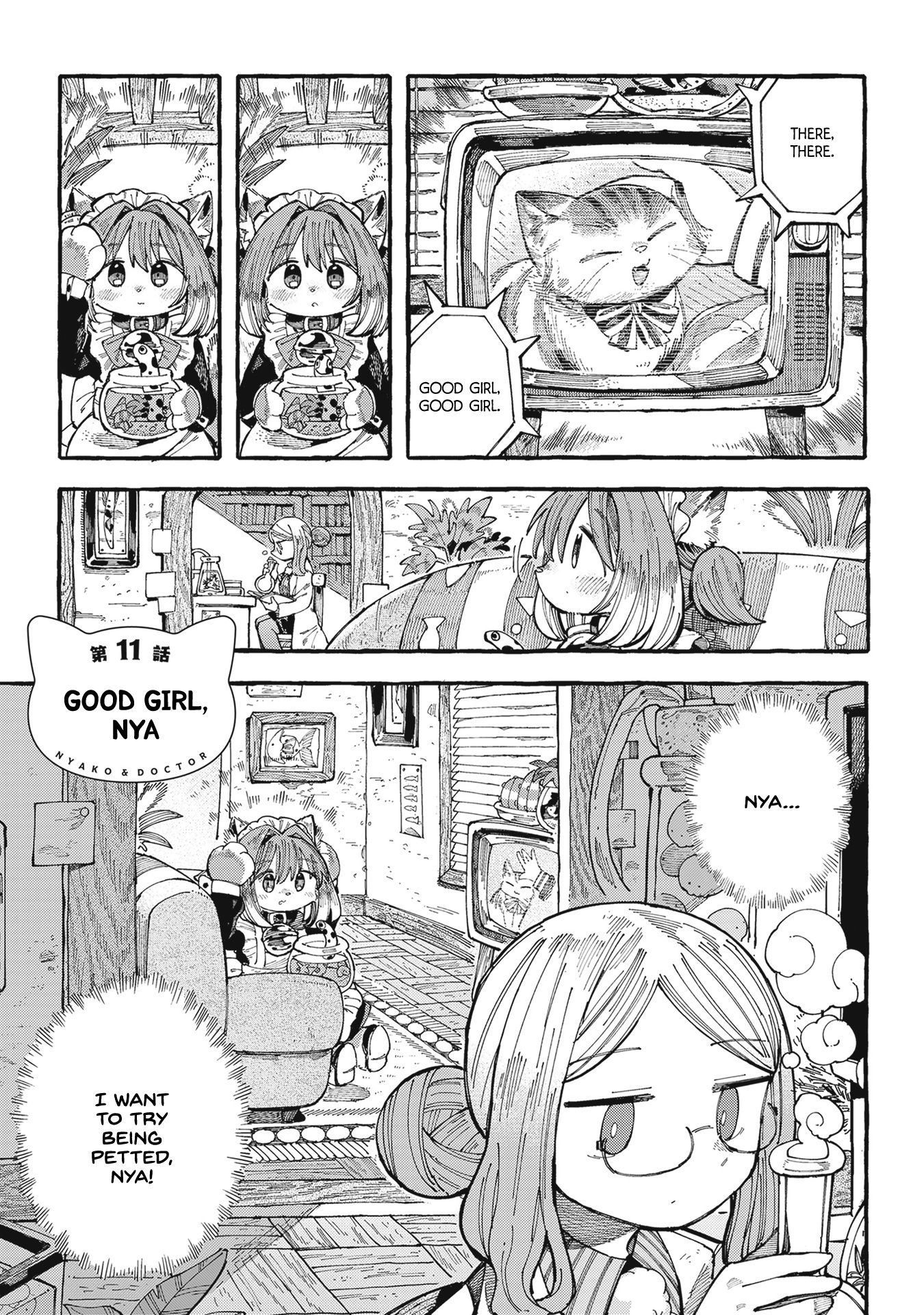 Nyako To Hakase - Vol.2 Chapter 11: Good Girl, Nya