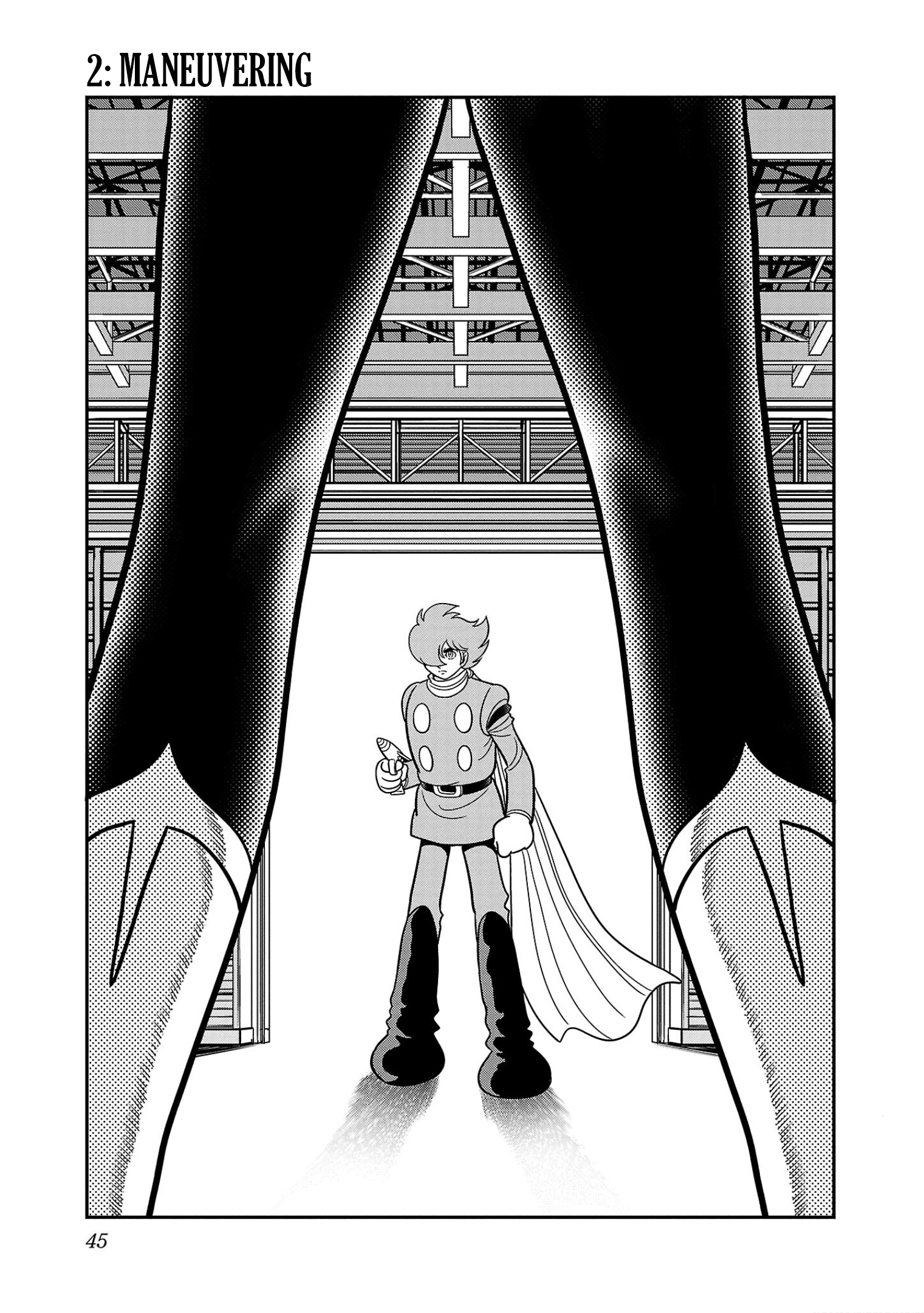 8-Man Vs Cyborg 009 - Vol.1 Chapter 2: Maneuvering