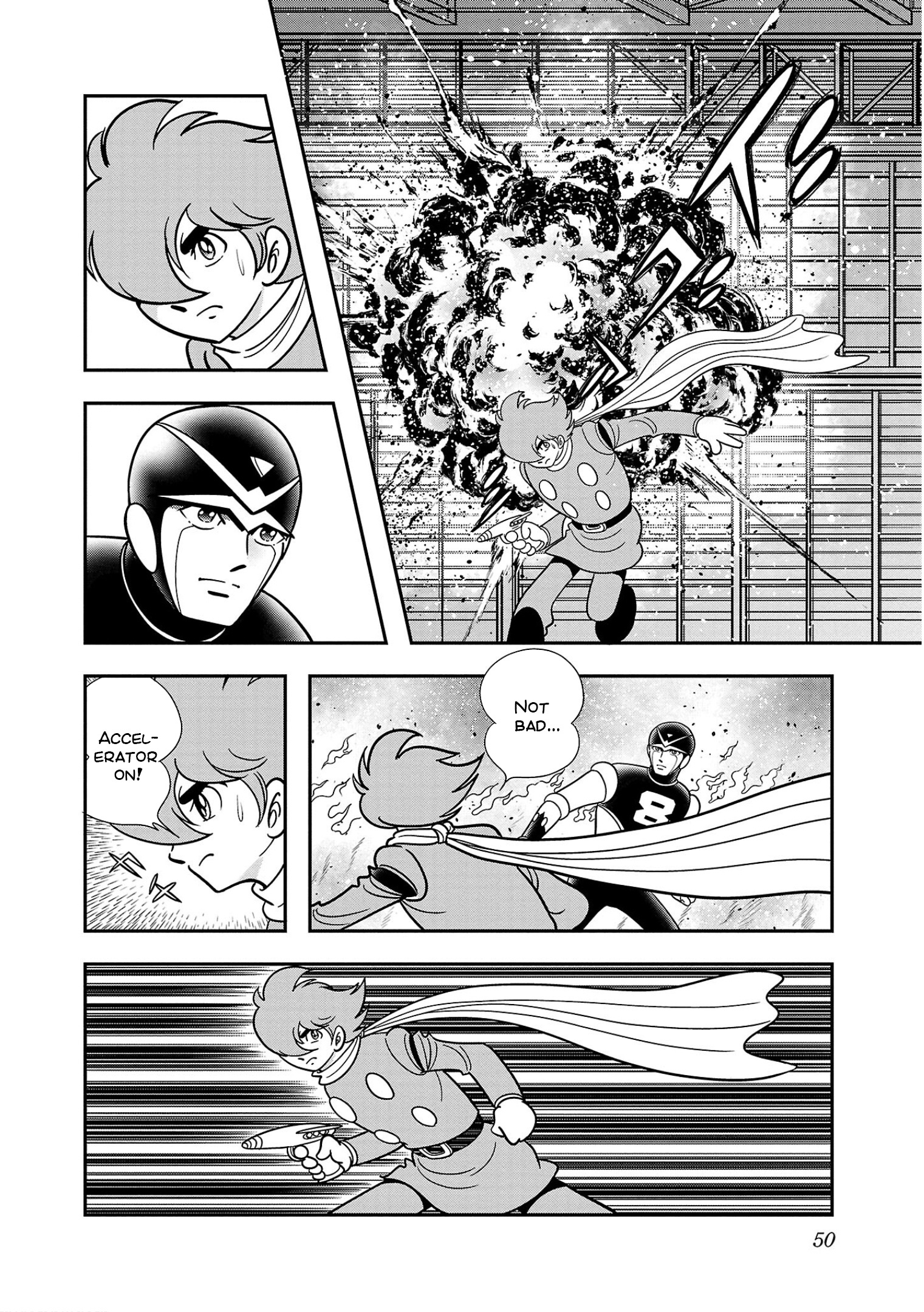 8-Man Vs Cyborg 009 - Vol.1 Chapter 2: Maneuvering