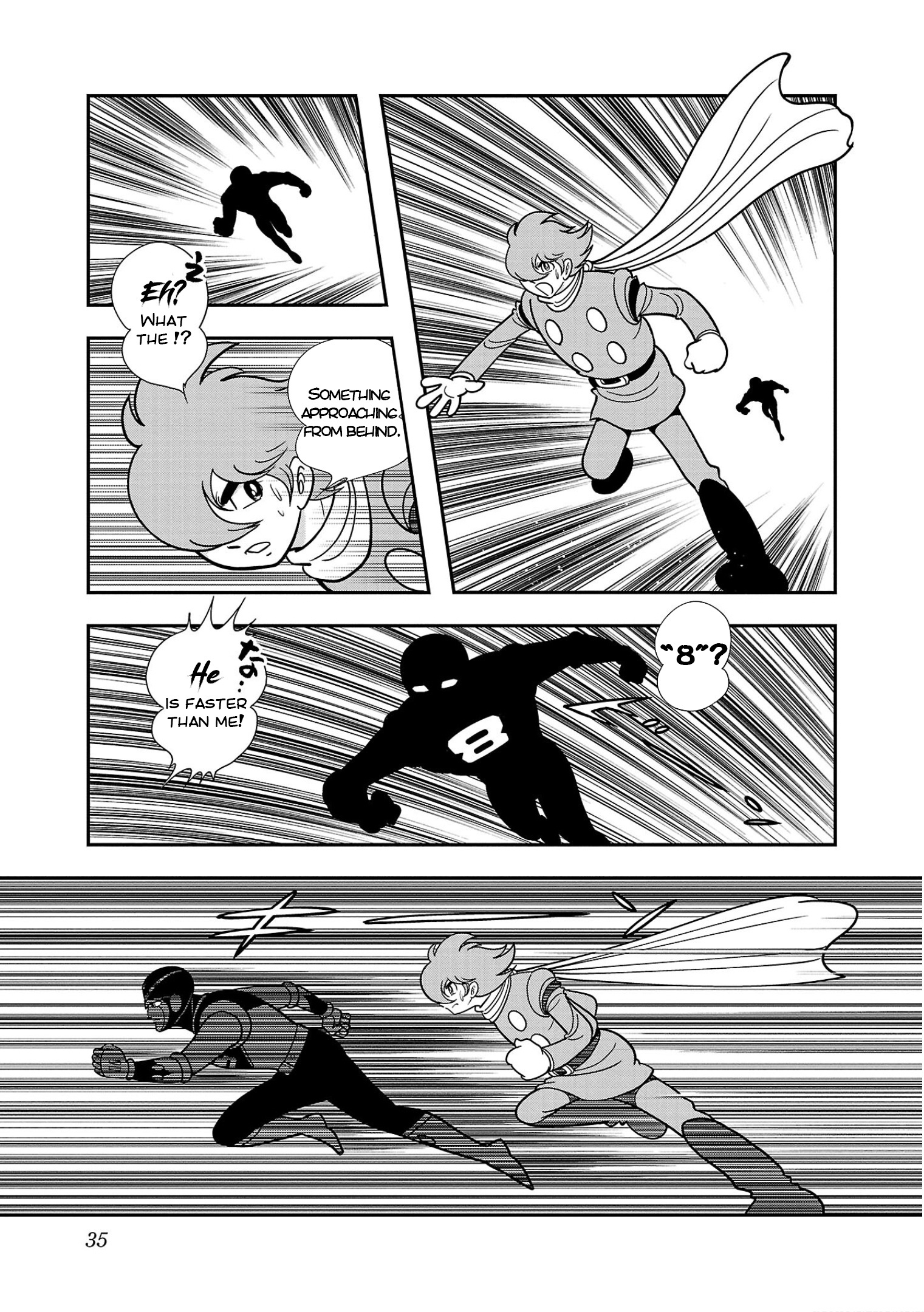 8-Man Vs Cyborg 009 - Vol.1 Chapter 1: First Contact