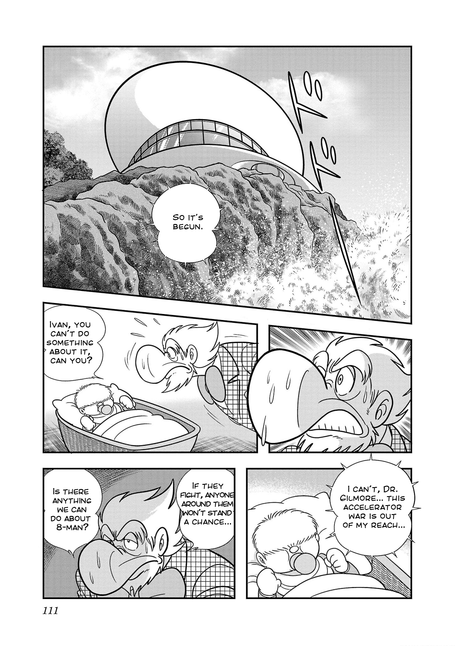 8-Man Vs Cyborg 009 - Vol.1 Chapter 3: Clash