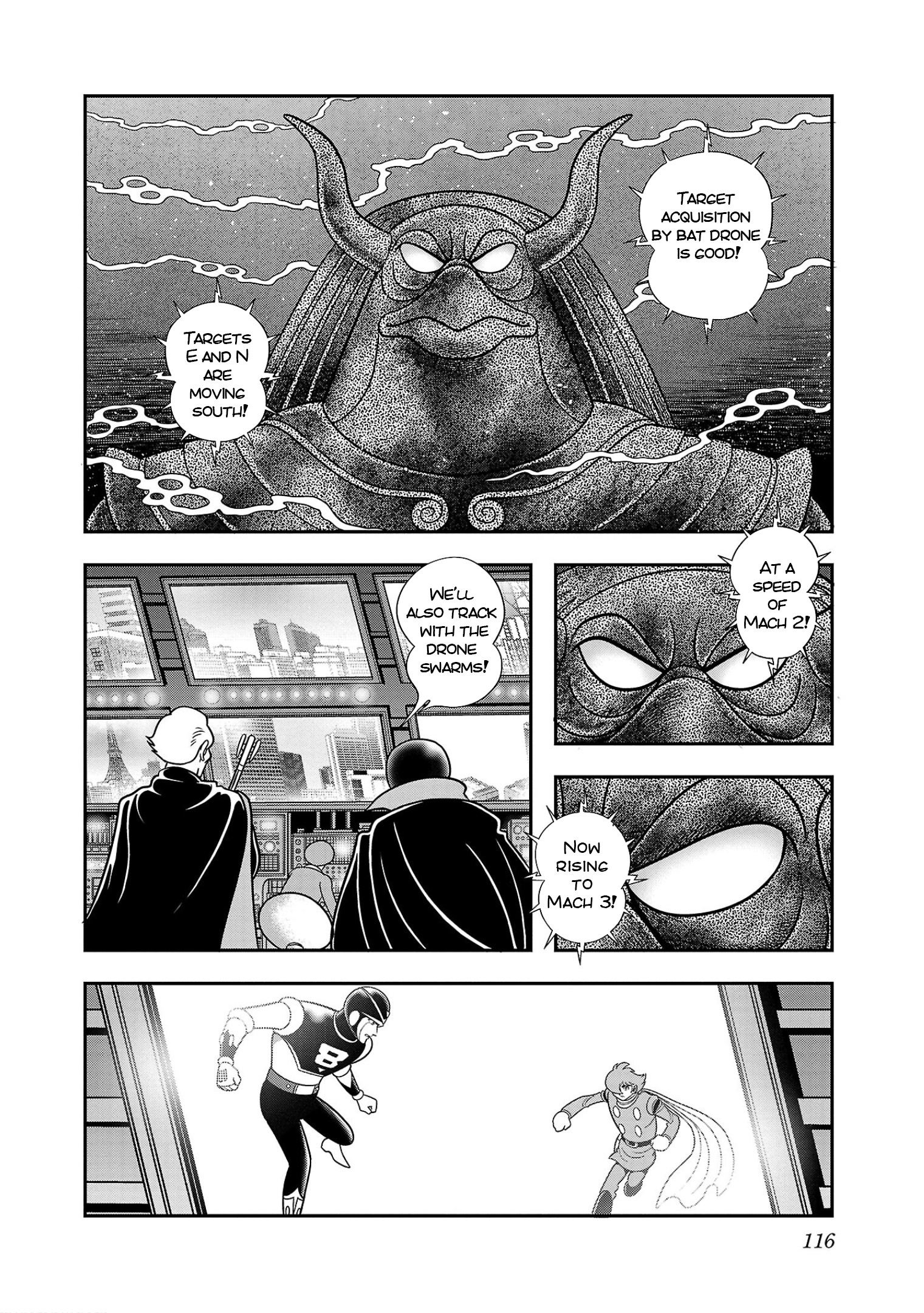 8-Man Vs Cyborg 009 - Vol.1 Chapter 3: Clash