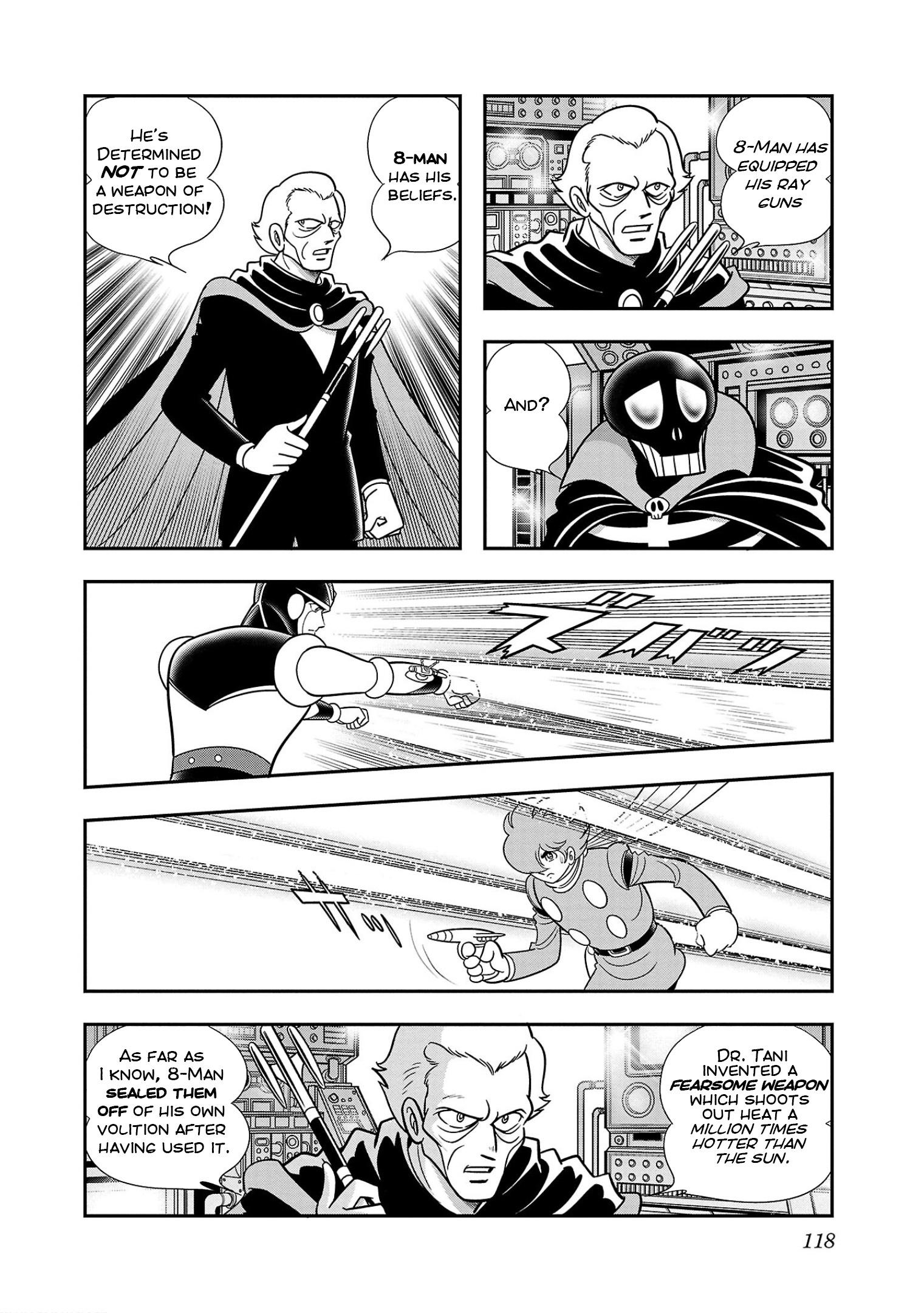 8-Man Vs Cyborg 009 - Vol.1 Chapter 3: Clash