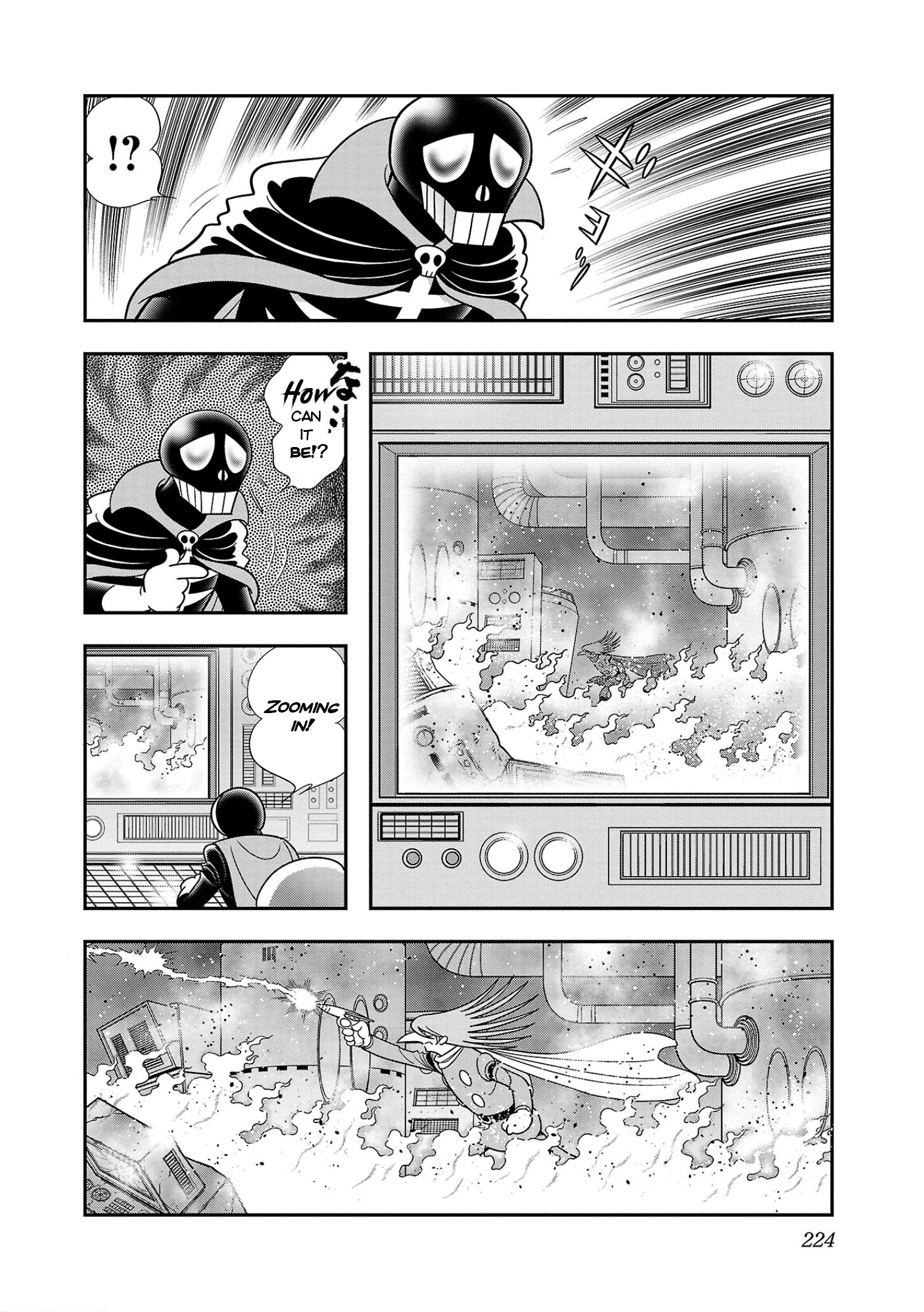 8-Man Vs Cyborg 009 - Vol.1 Chapter 6: Counterattack