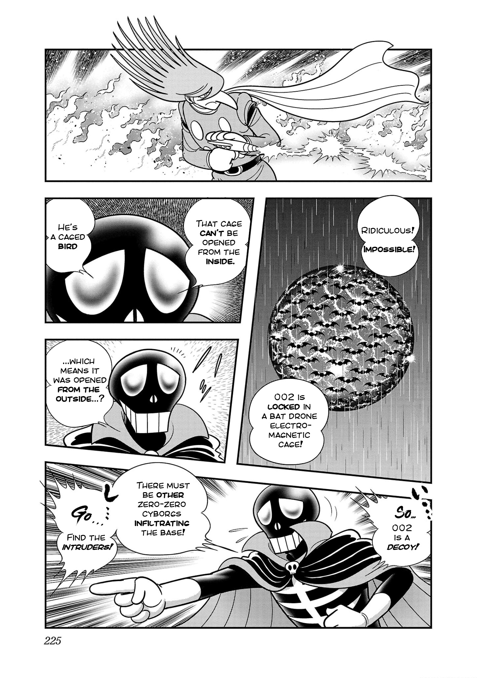 8-Man Vs Cyborg 009 - Vol.1 Chapter 6: Counterattack