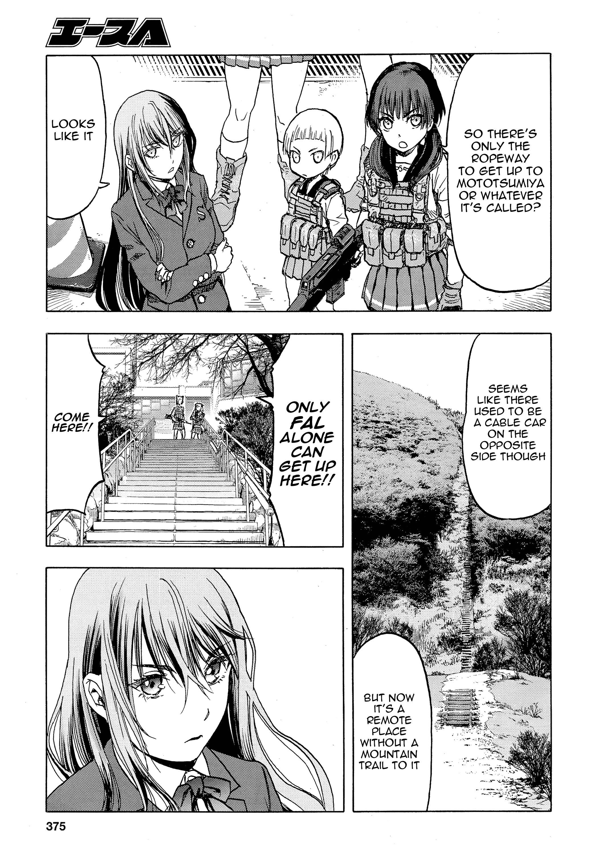 Upotte!! - Vol.14 Chapter 106: The Long Gone Peaceful Days. A Scene From A Rainy Day.