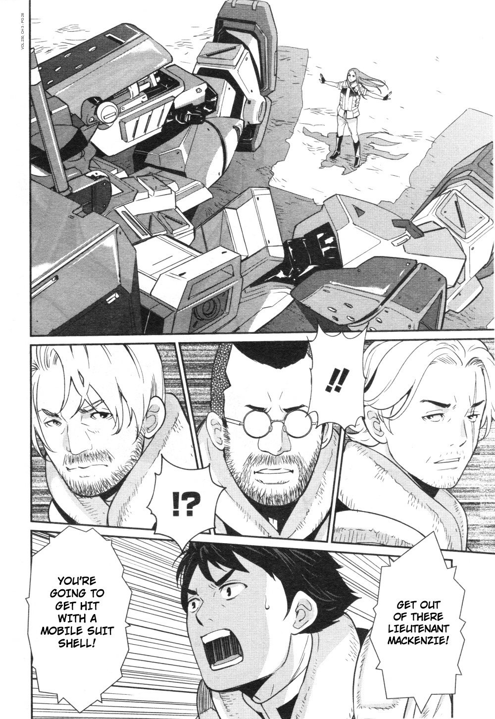 Mobile Suit Gundam 0080 - War In The Pocket - Vol.2 Chapter 3: Fierce Clash