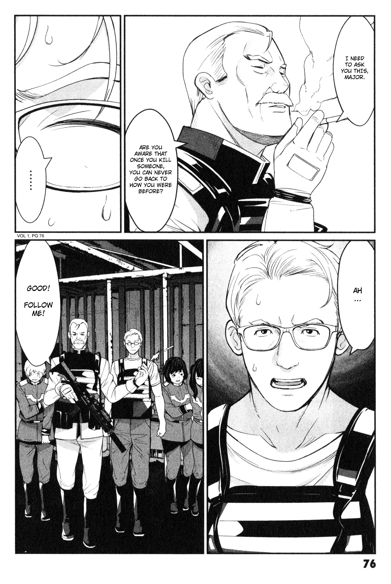 Mobile Suit Gundam 0080 - War In The Pocket - Vol.1 Chapter 0.3: Prologue 3: Retaliation And...