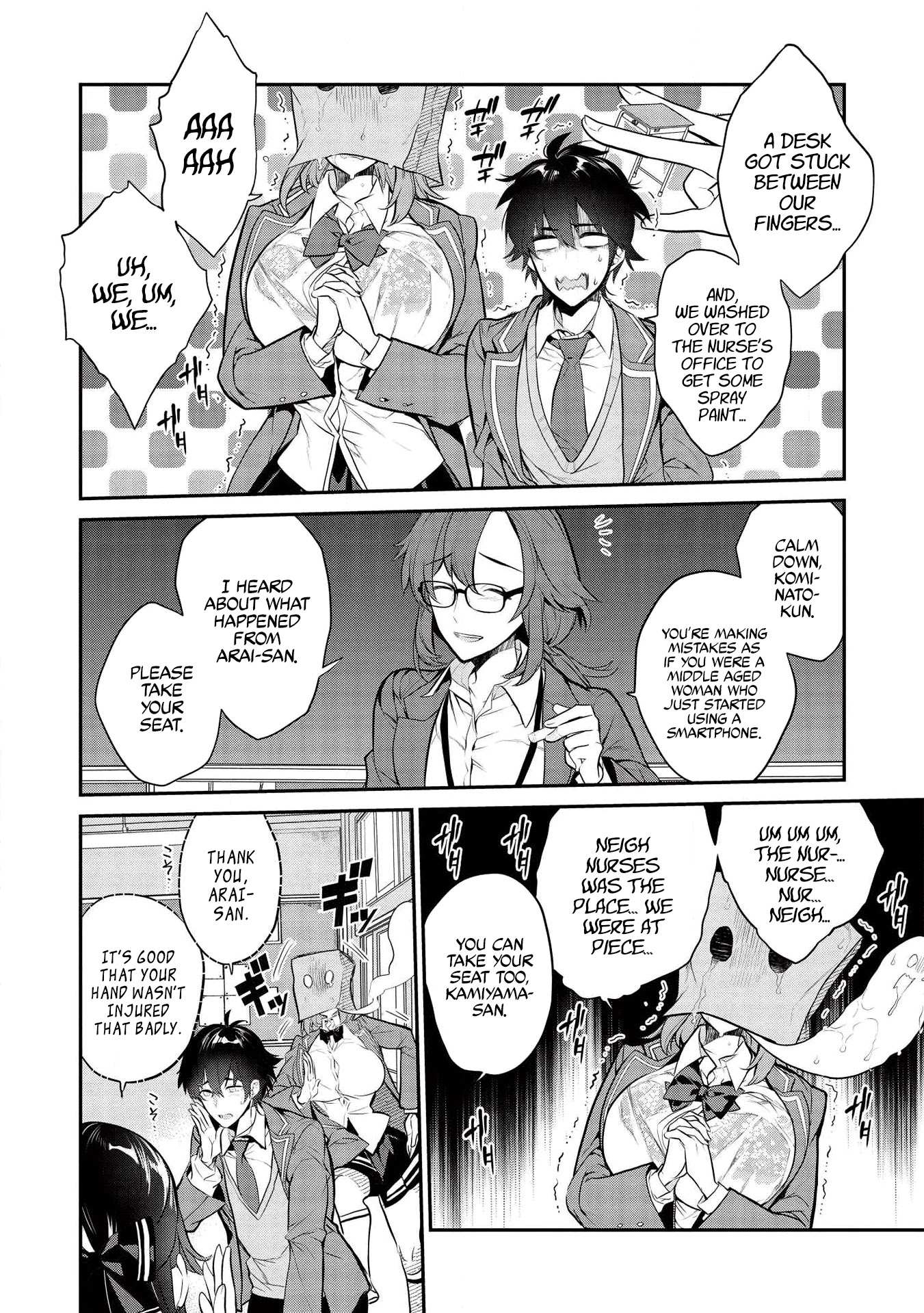 What's under Kamiyama-san's paper bag? - Chapter 3