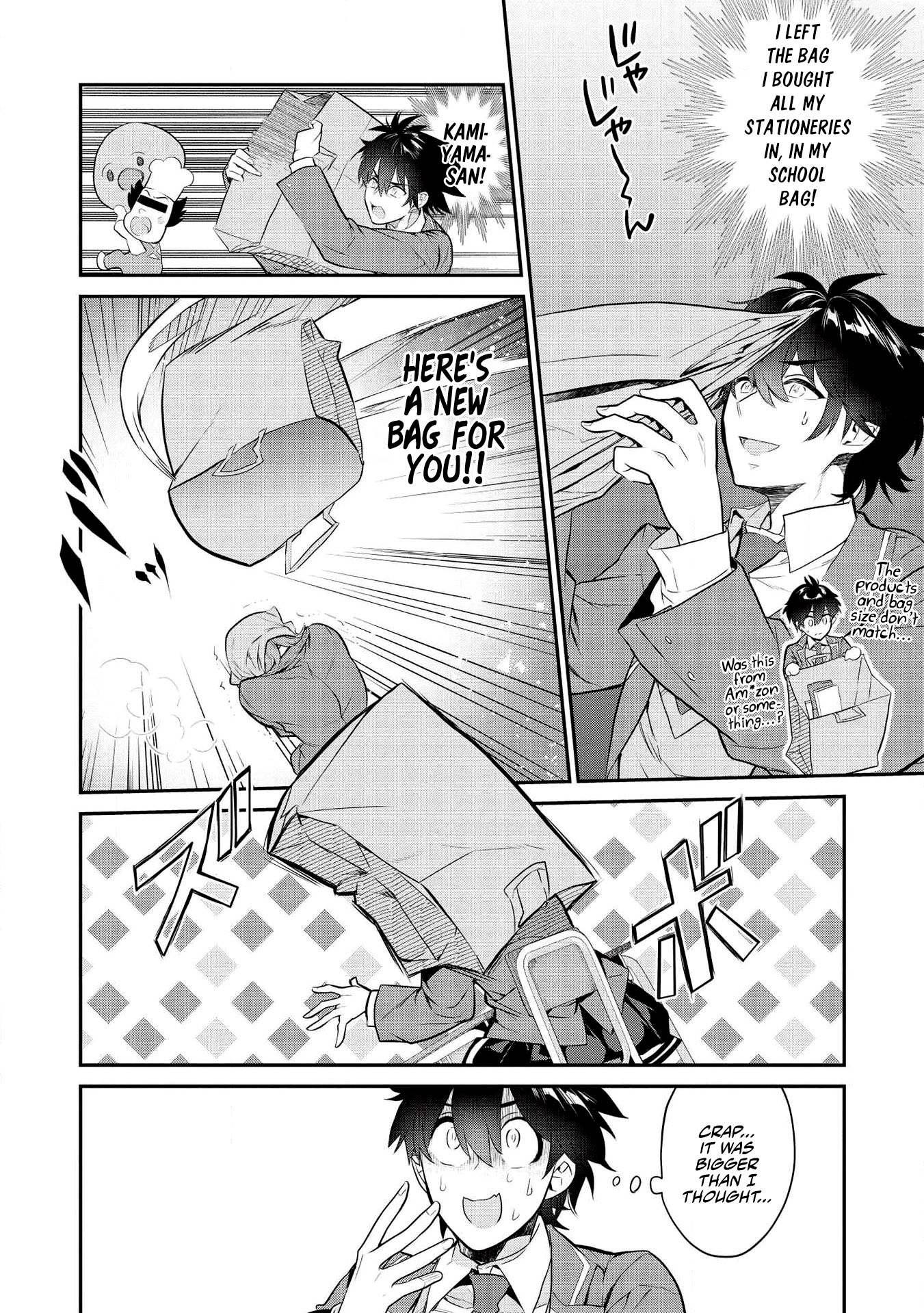 What's under Kamiyama-san's paper bag? - Chapter 3