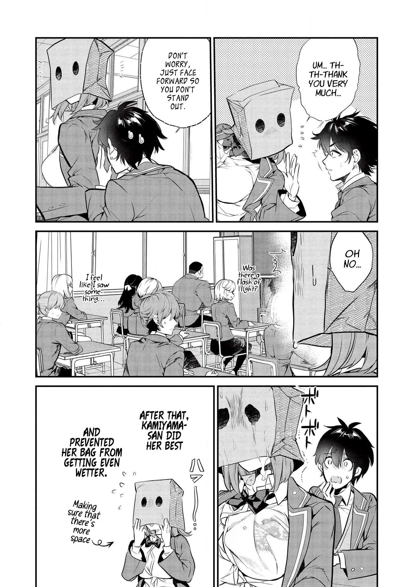 What's under Kamiyama-san's paper bag? - Chapter 3