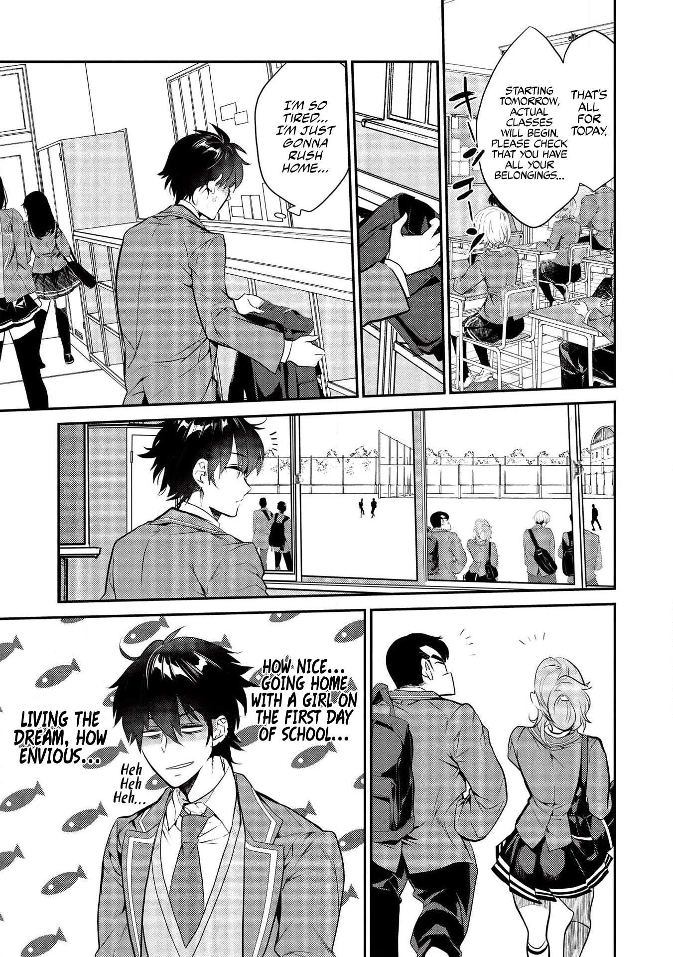 What's under Kamiyama-san's paper bag? - Chapter 3