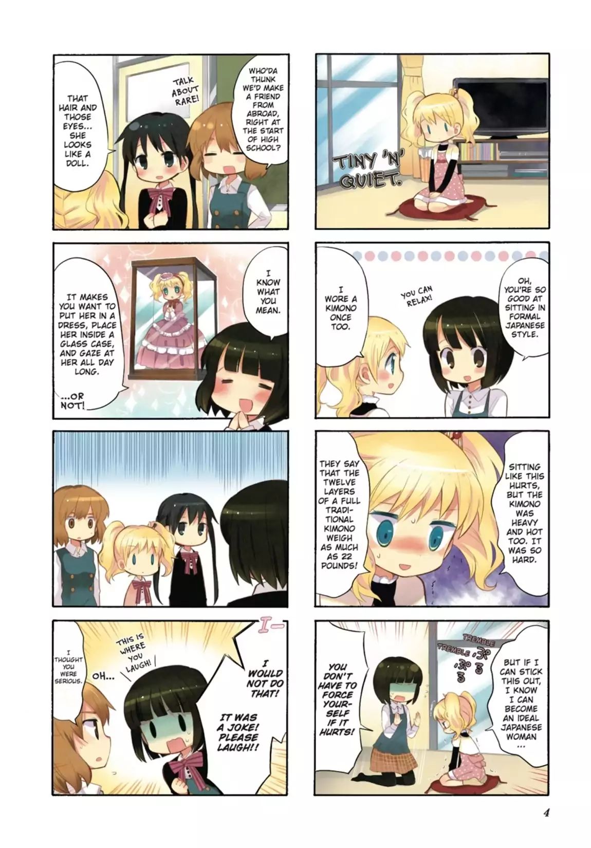 Kiniro Mosaic - Vol.1 Chapter 1