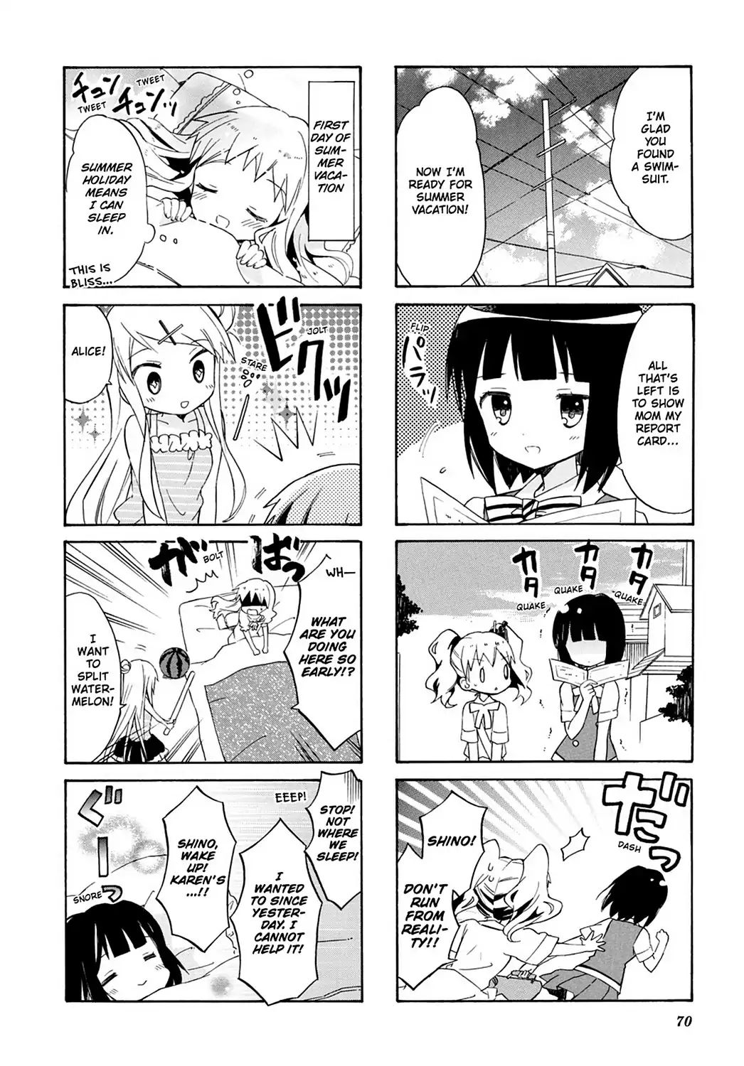 Kiniro Mosaic - Vol.4 Chapter 36