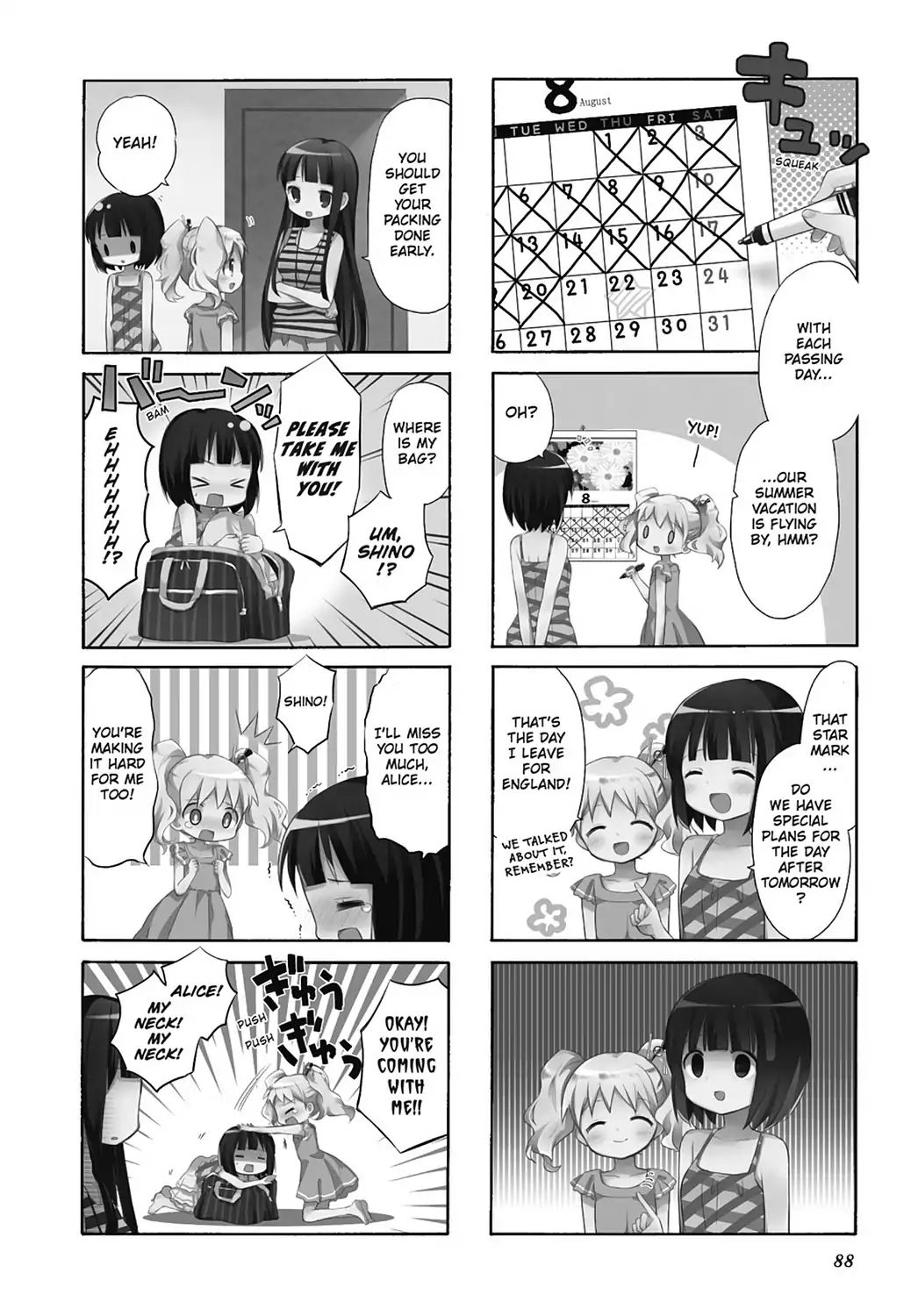 Kiniro Mosaic - Vol.4 Chapter 39