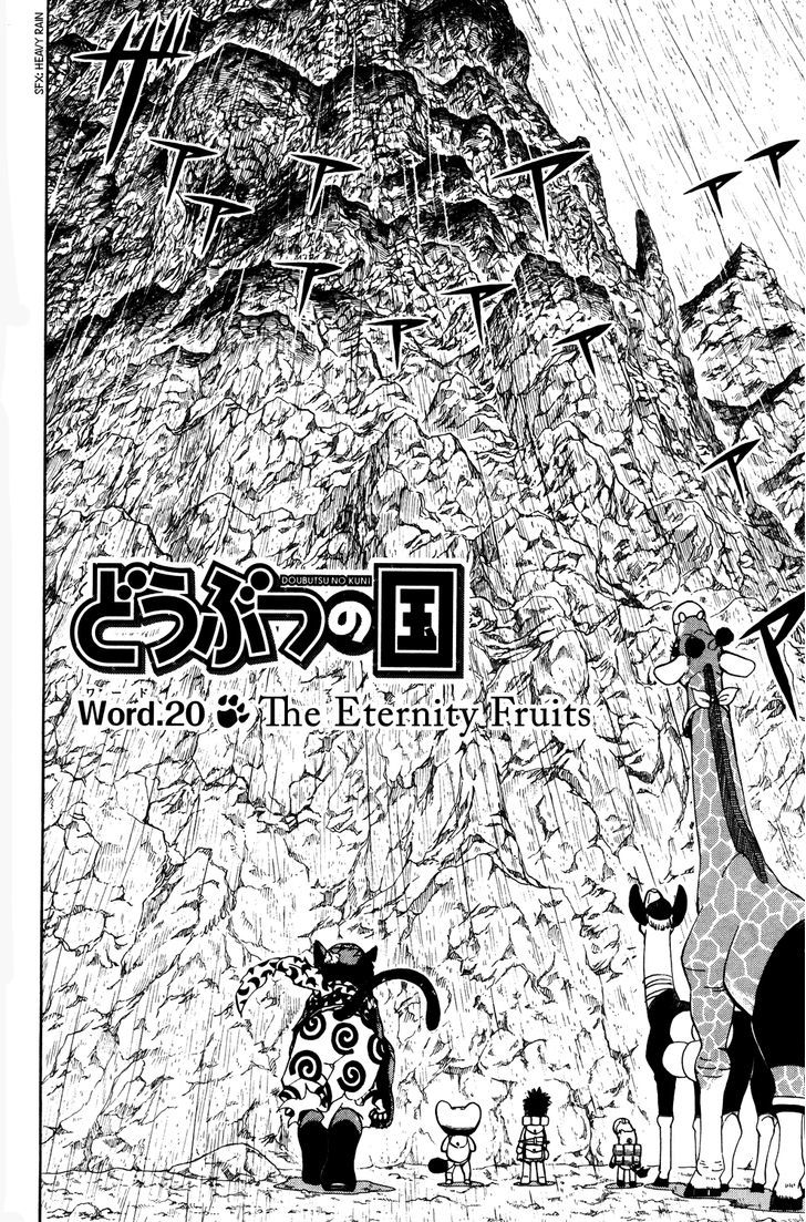 Doubutsu No Kuni - Vol.6 Chapter 20 : The Eternity Fruits