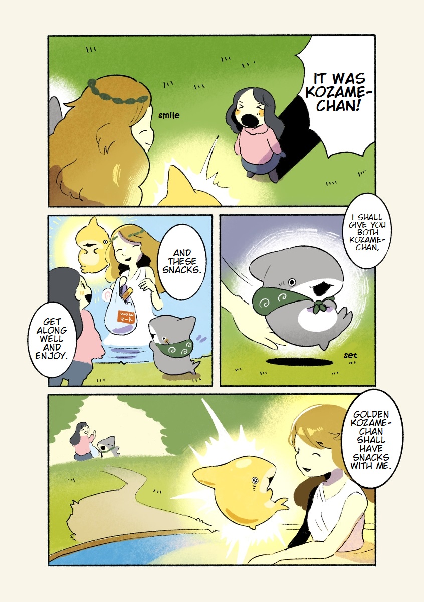 Little Shark's Outings - Chapter 108: Little Shark And The Woodcutter's Spring