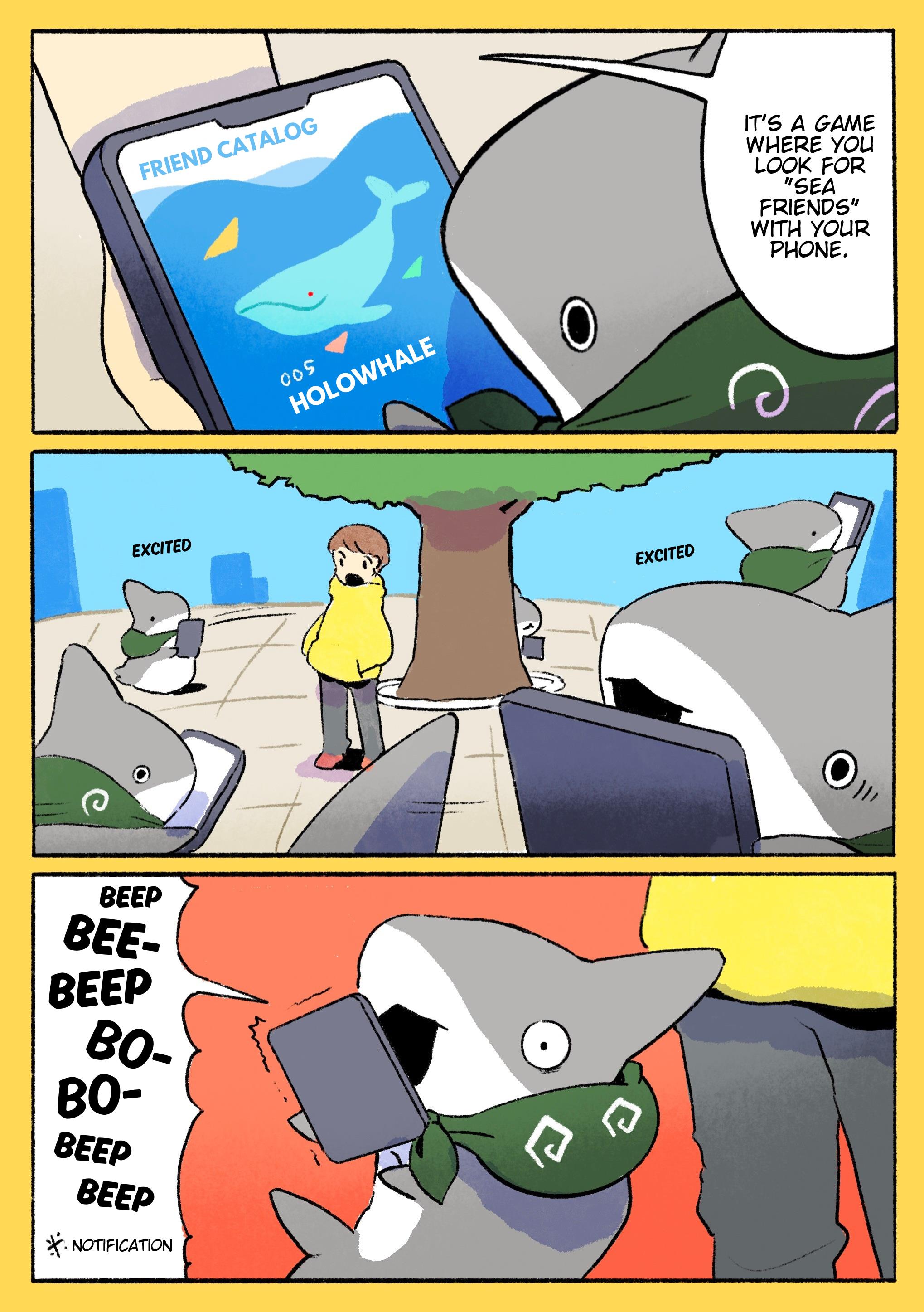 Little Shark's Outings - Chapter 161: Smartphone Game