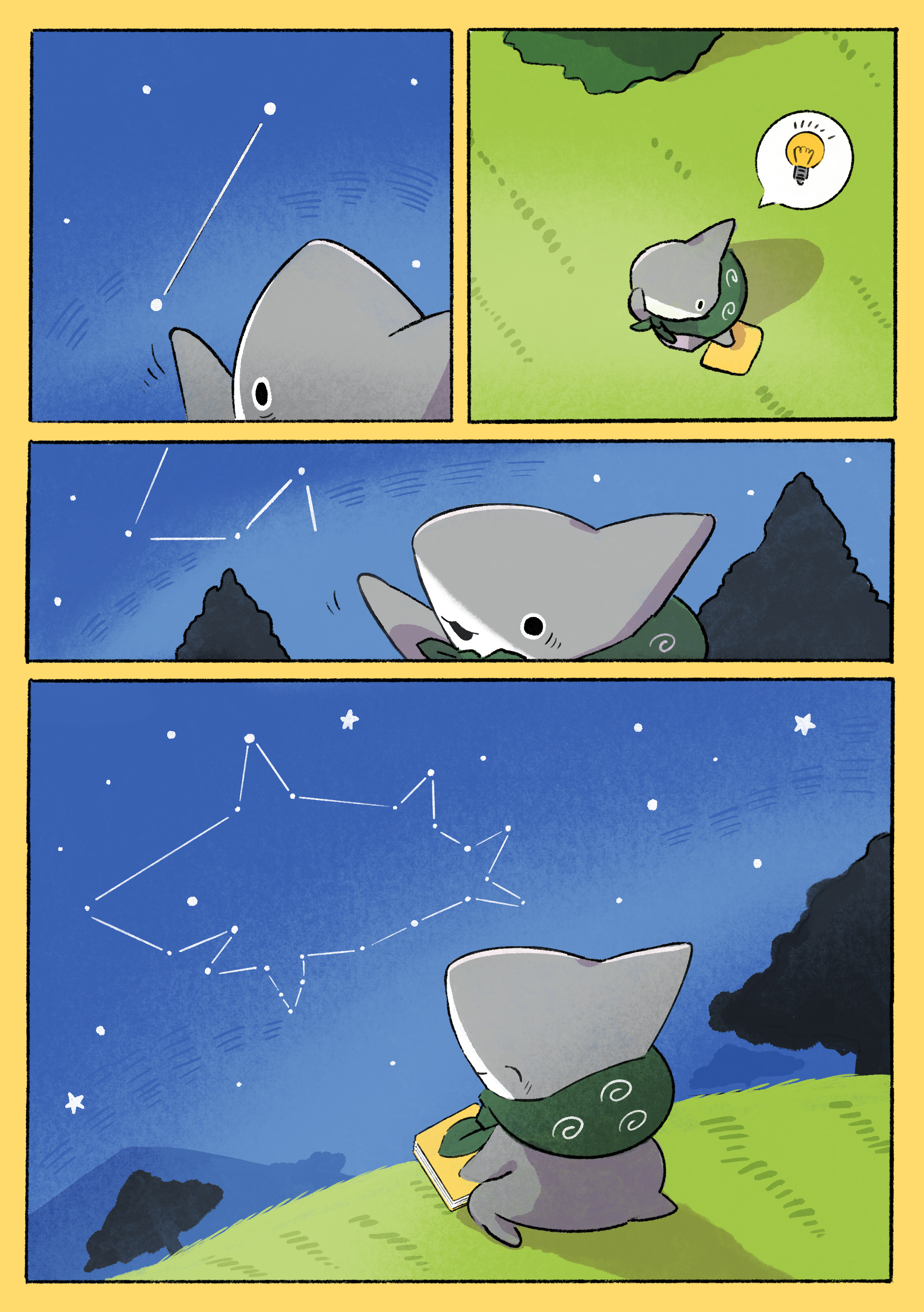 Little Shark's Outings - Vol.1 Chapter 9: Stargazing Hill