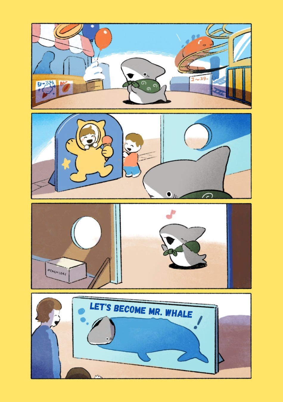 Little Shark's Outings - Vol.3 Chapter 49: Little Shark And Signboard