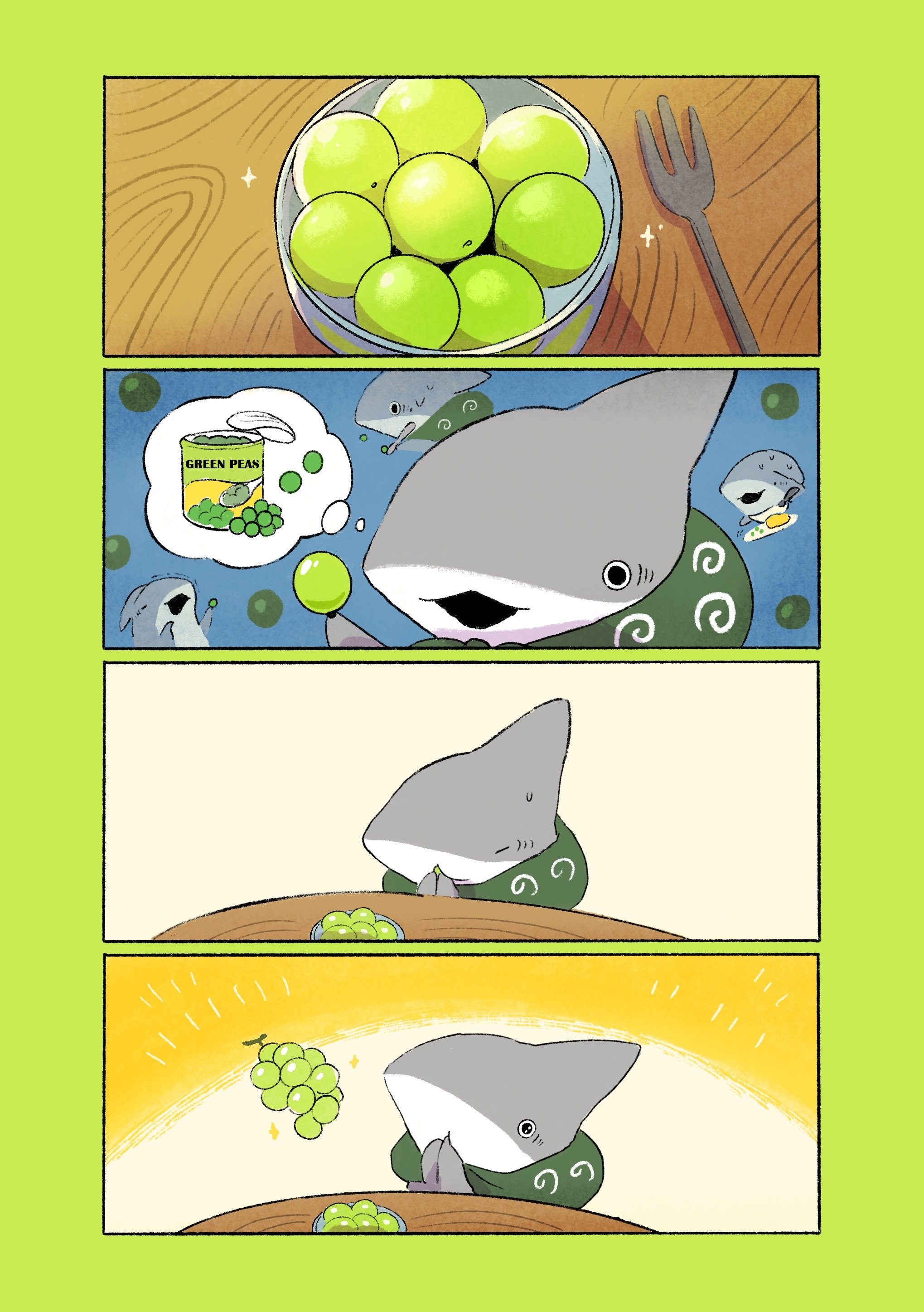 Little Shark's Outings - Chapter 77: Little Shark And Green Peas?