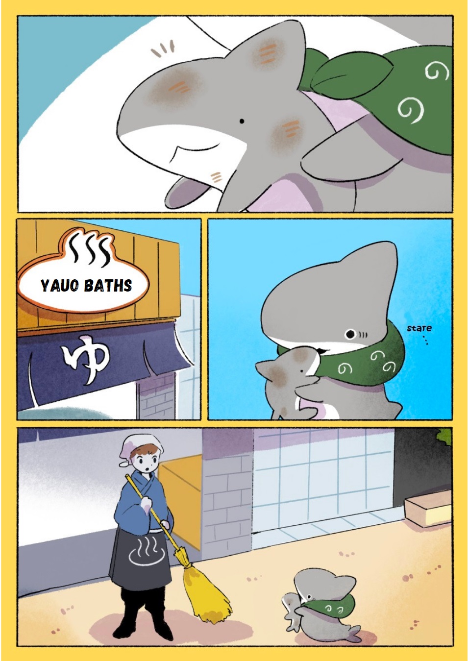 Little Shark's Outings - Vol.2 Chapter 38: Public Baths