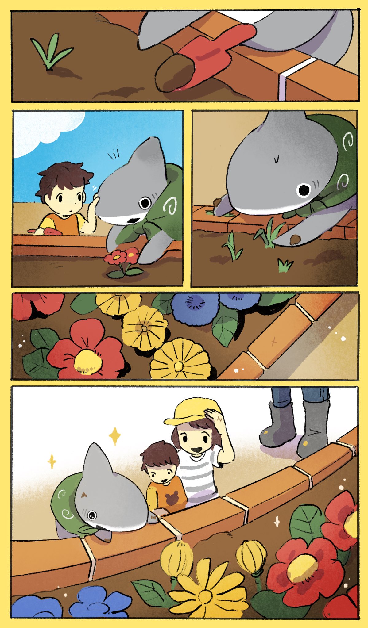 Little Shark's Outings - Vol.1 Chapter 3: Flower Beds