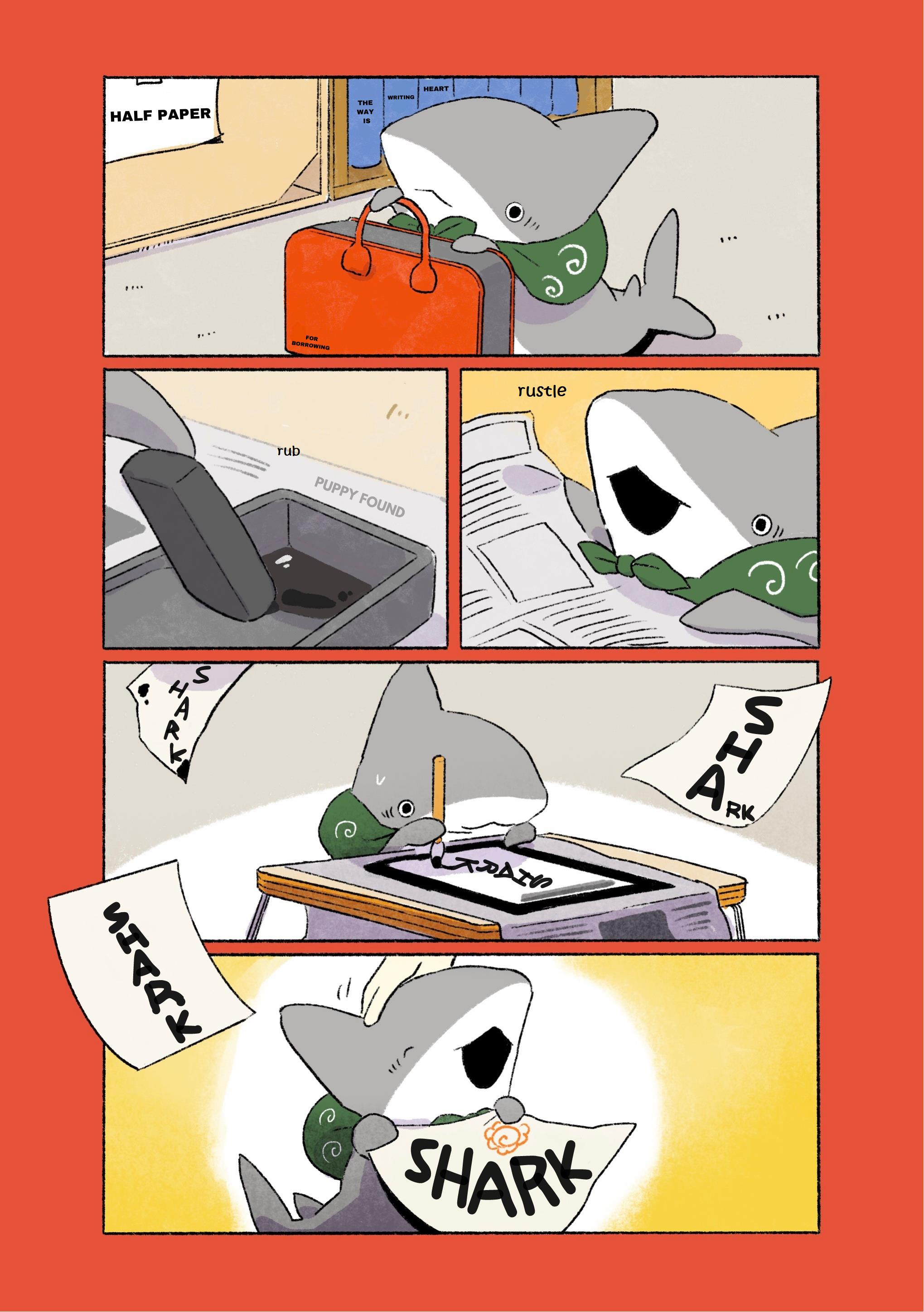 Little Shark's Outings - Chapter 75: Little Shark And Calligraphy