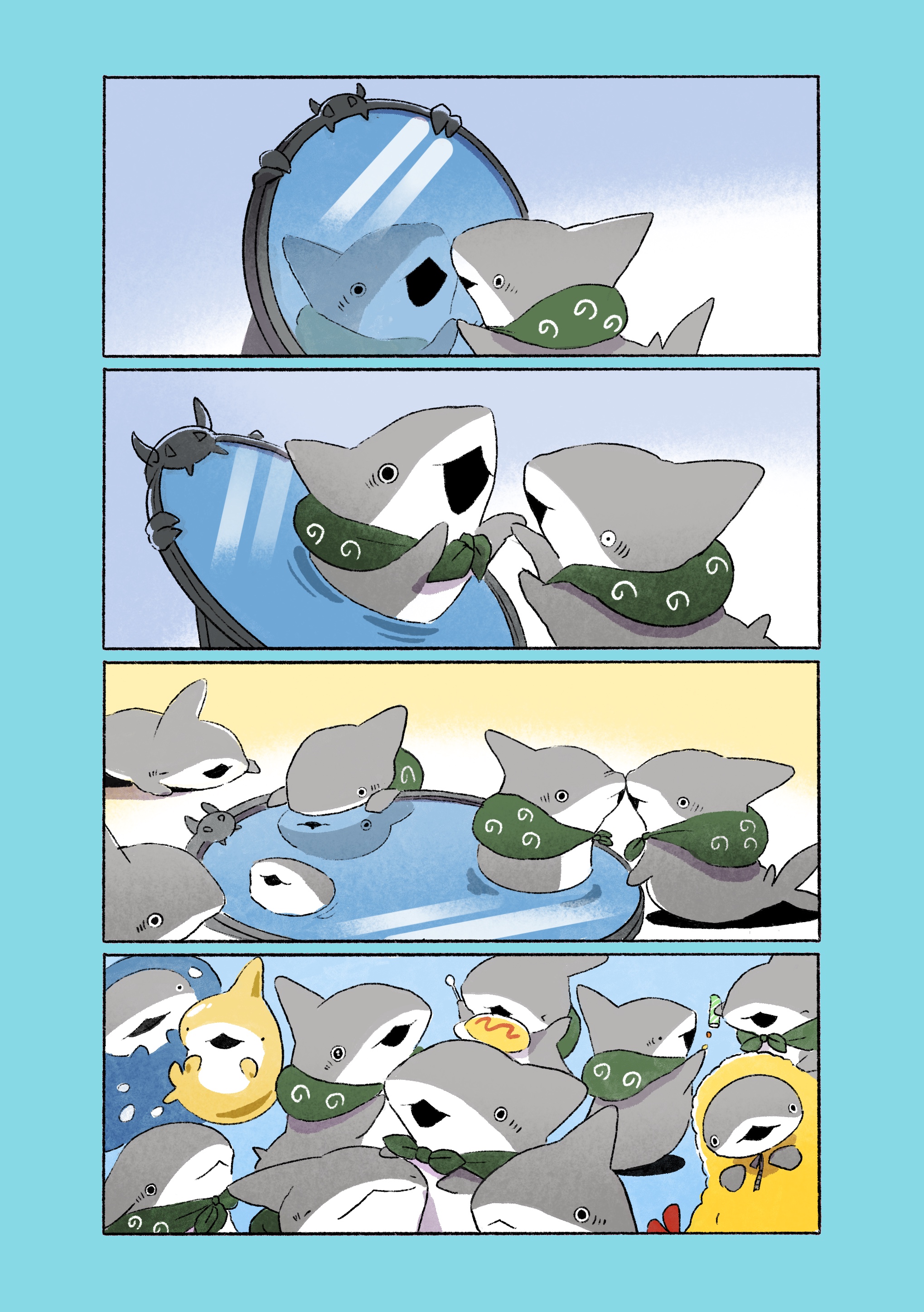 Little Shark's Outings - Chapter 162: Little Shark And A Mirror