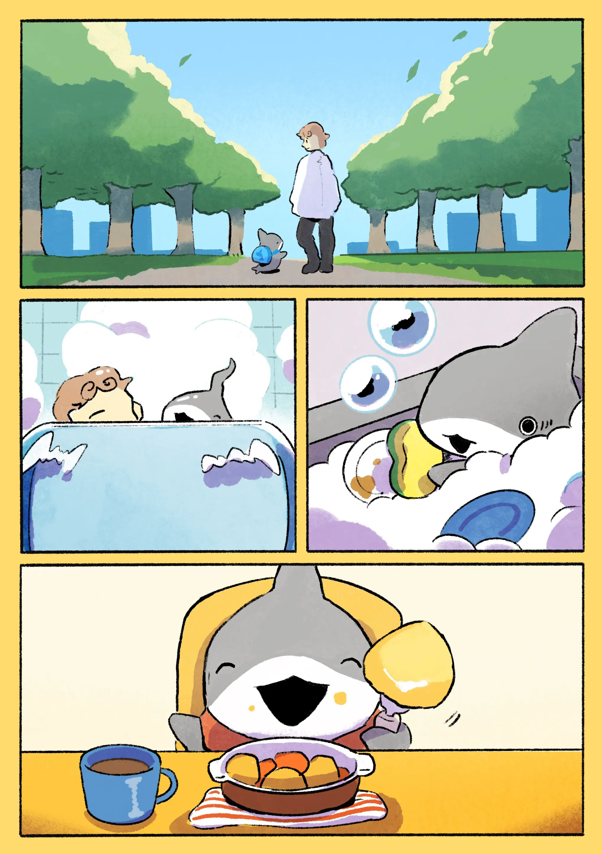 Little Shark's Outings - Chapter 183: Little Shark And Every Day - Outing Day