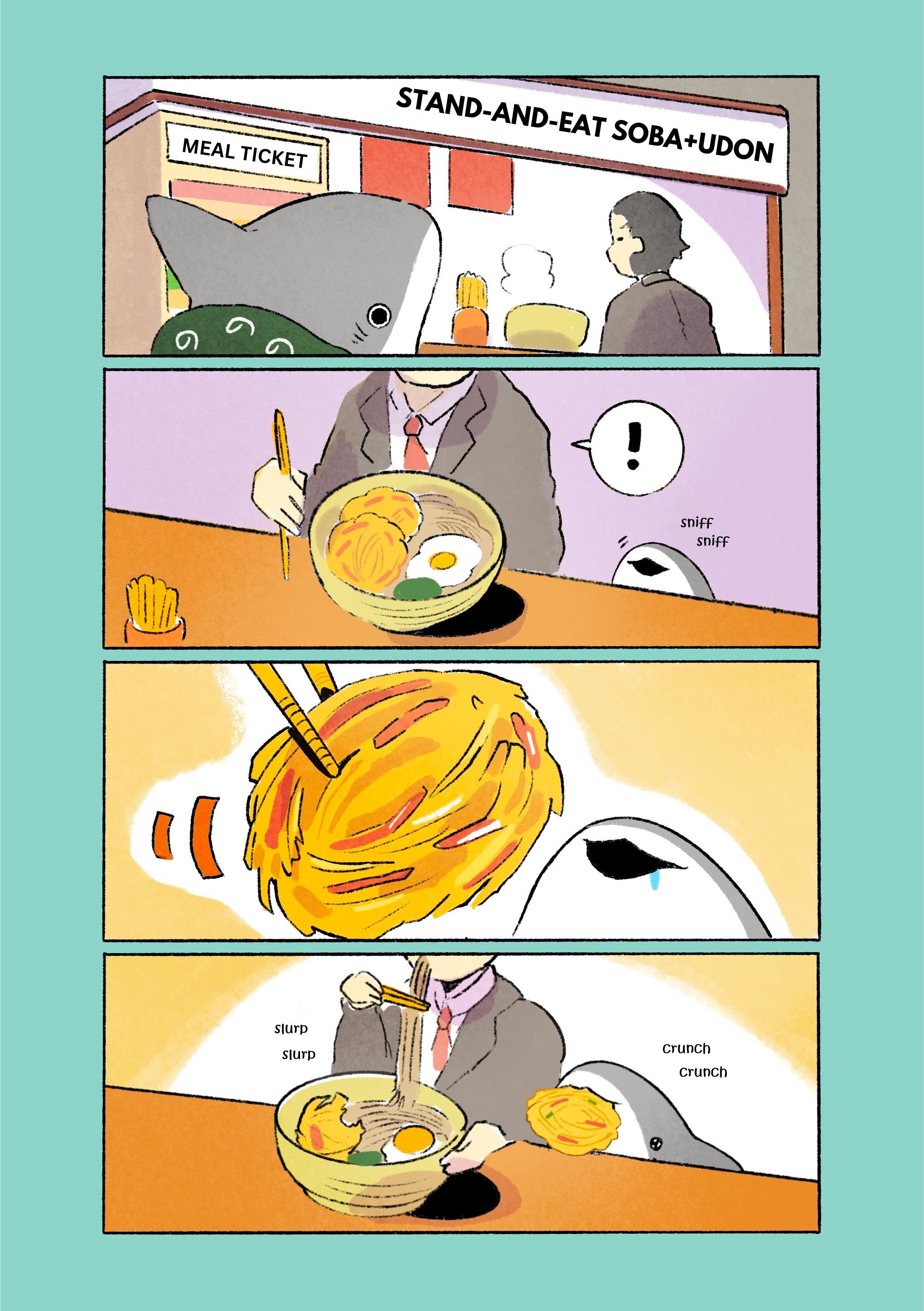 Little Shark's Outings - Chapter 116: Little Shark And Eating Standing Up