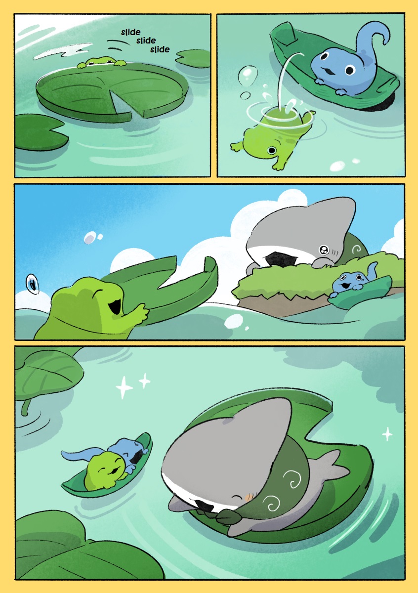 Little Shark's Outings - Vol.2 Chapter 29: Floating In A Pond