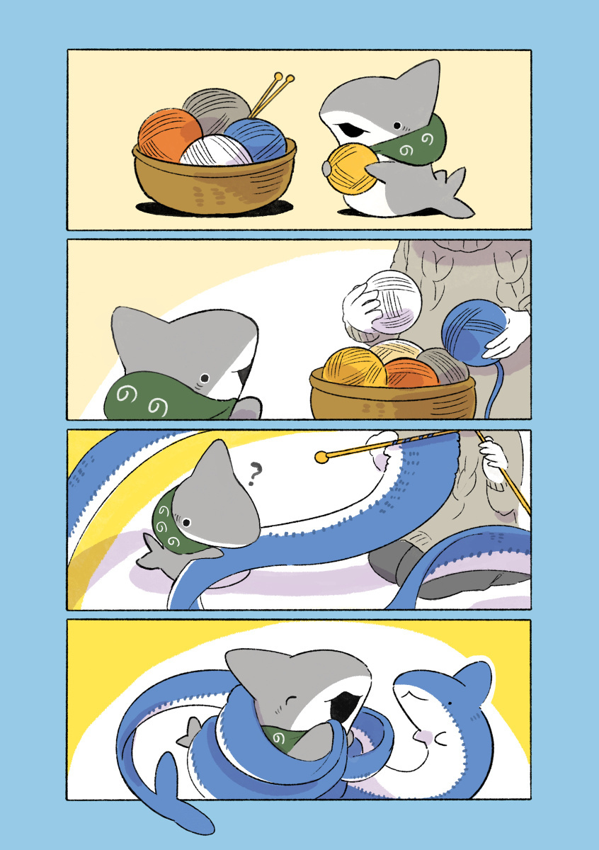 Little Shark's Outings - Vol.3 Chapter 62: Little Shark And Scarves