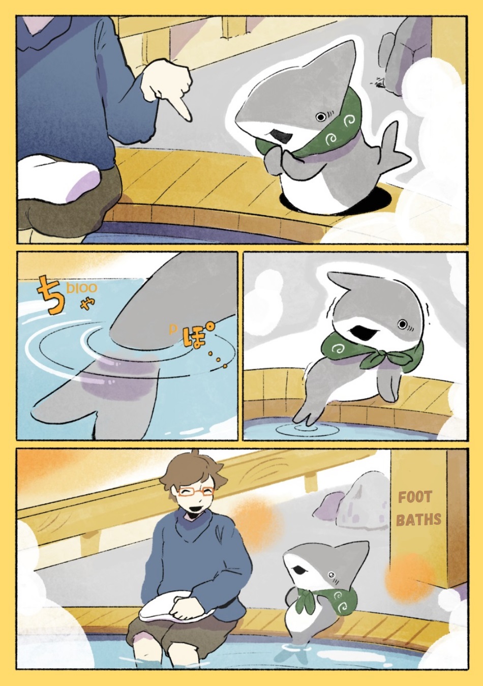 Little Shark's Outings - Vol.2 Chapter 42: Onsen Town