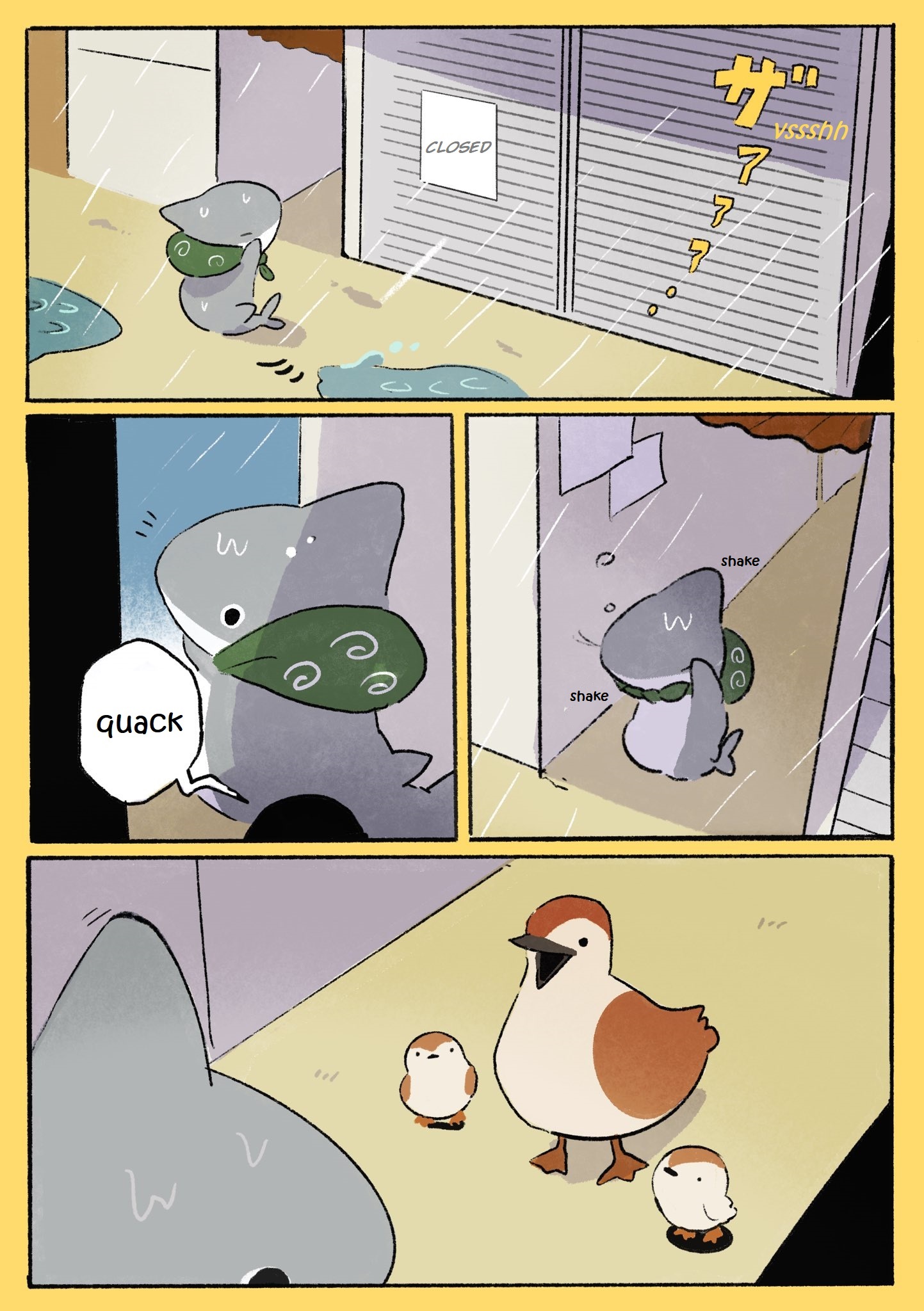 Little Shark's Outings - Vol.1 Chapter 14: Sheltering From The Rain