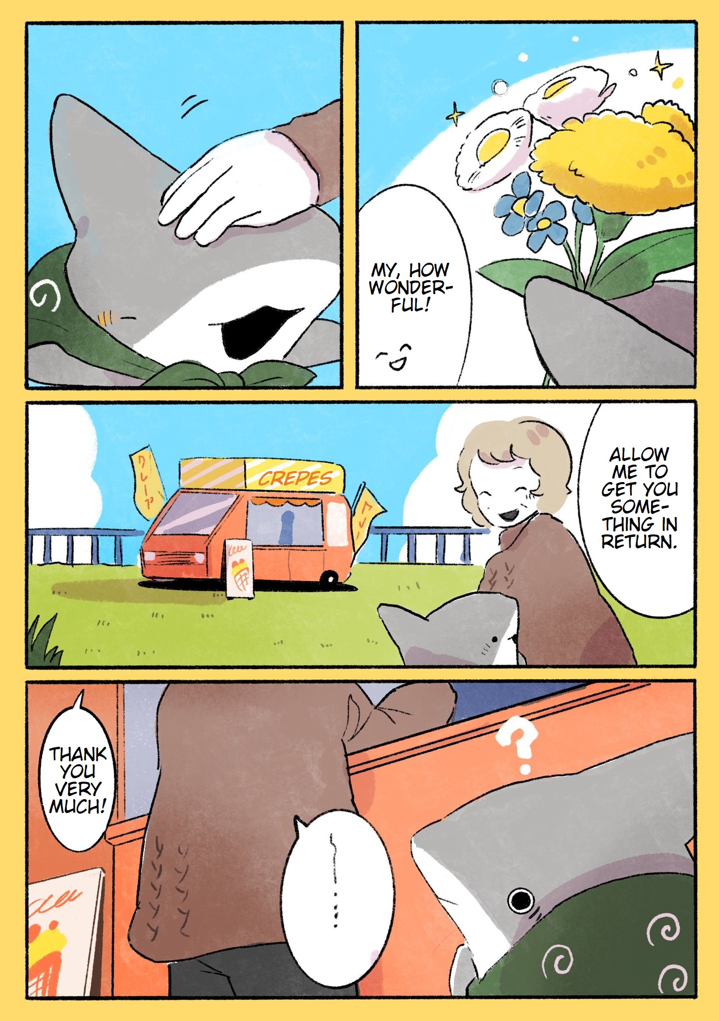 Little Shark's Outings - Vol.3 Chapter 58: Crepes