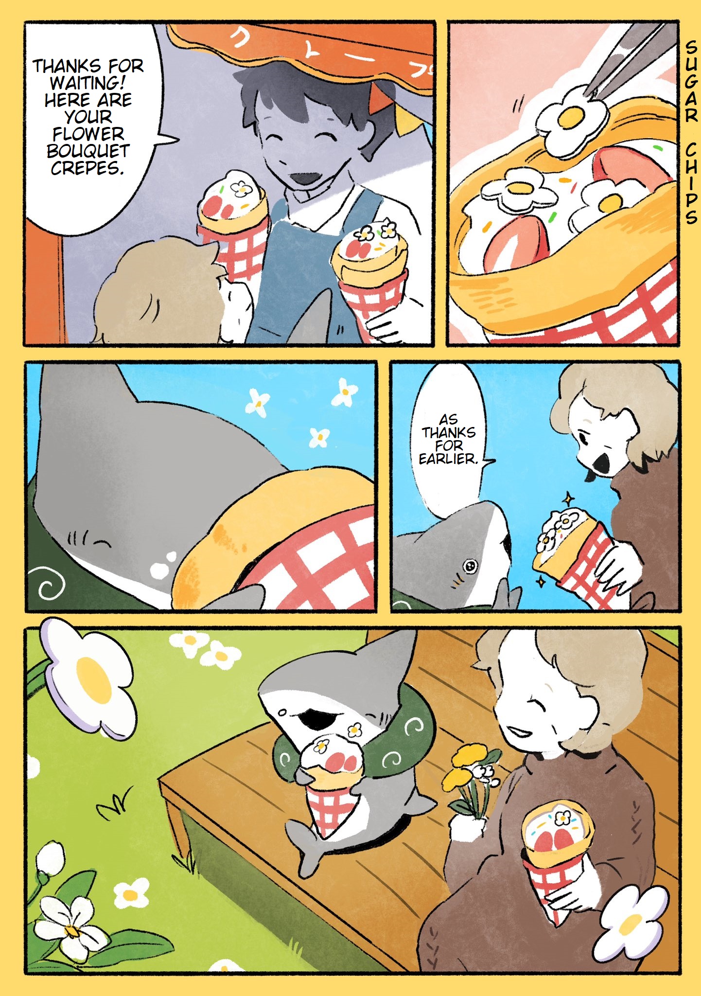 Little Shark's Outings - Vol.3 Chapter 58: Crepes