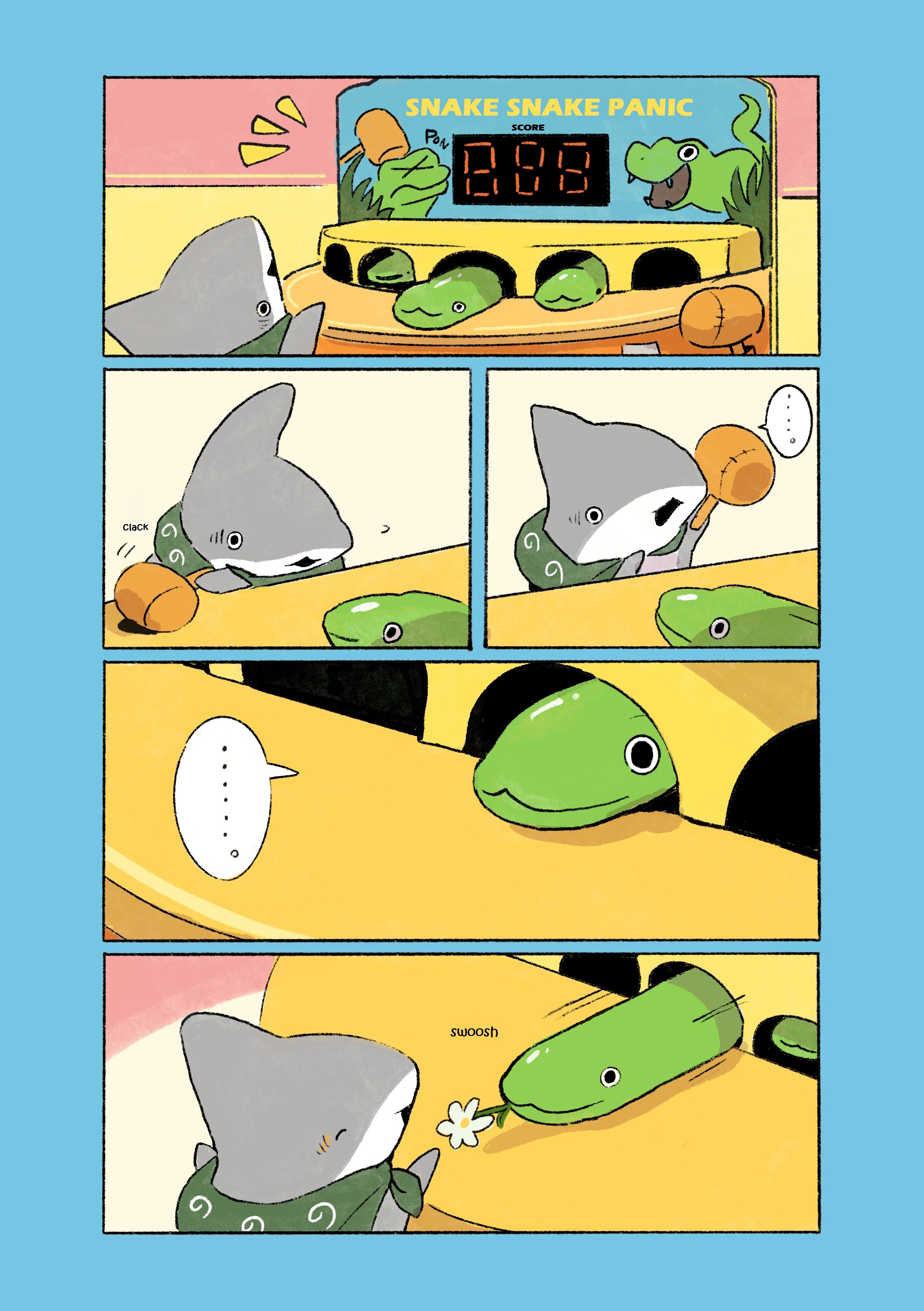 Little Shark's Outings - Chapter 82: Little Shark And Snake Snake Panic