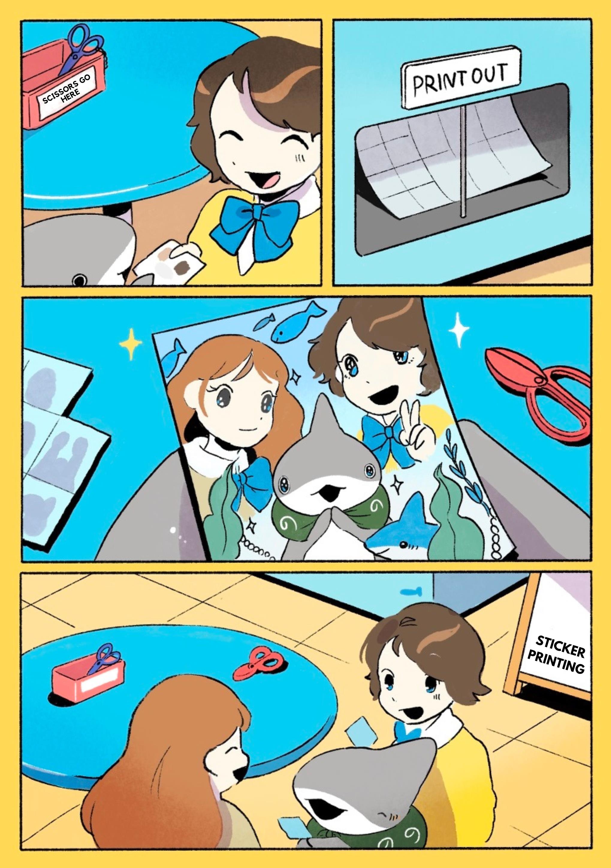 Little Shark's Outings - Chapter 111: Printed Stickers